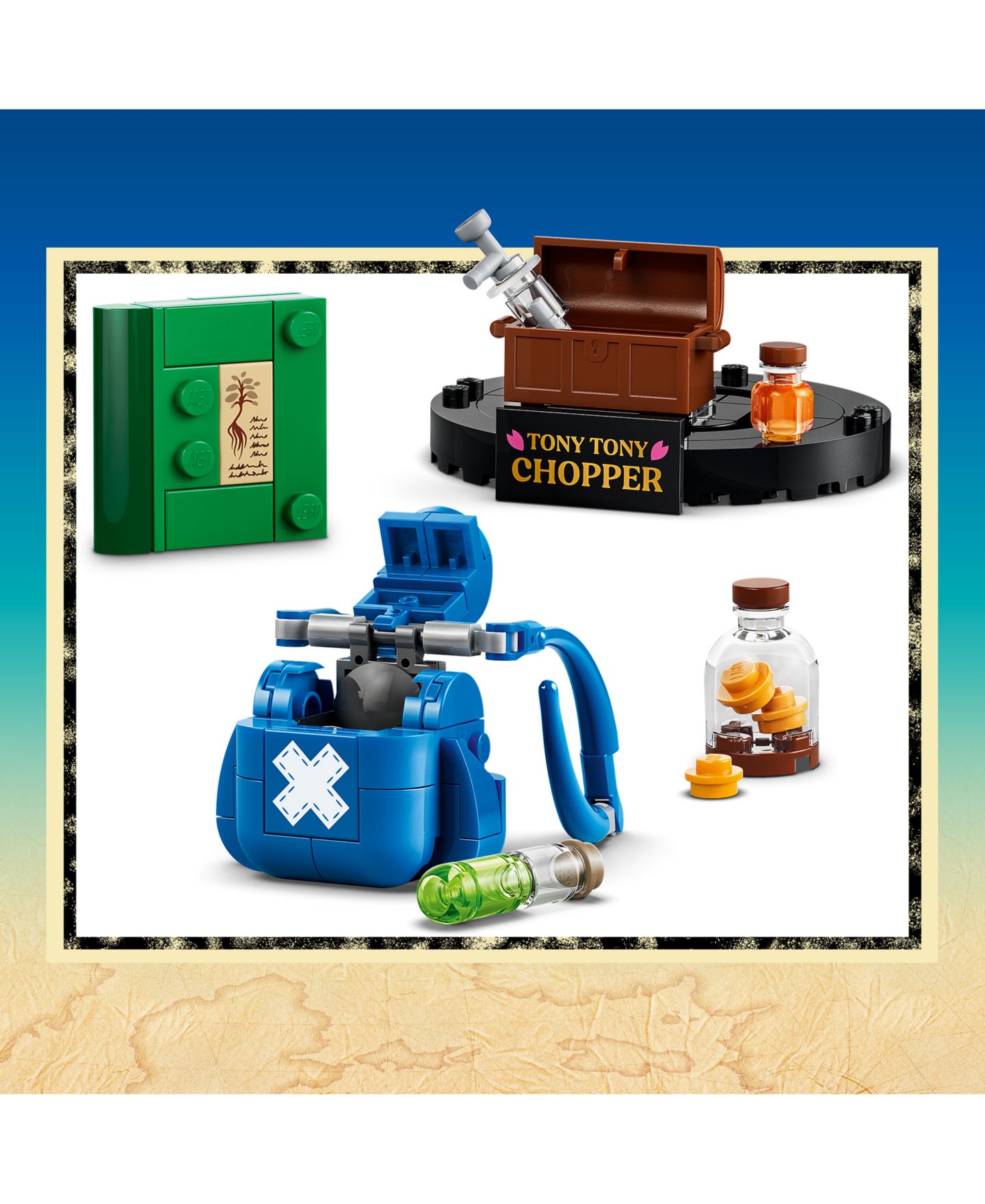 Детские конструкторы LEGO® One Piece Tony Tony Chopper 75643, 577 Pieces — фото 3