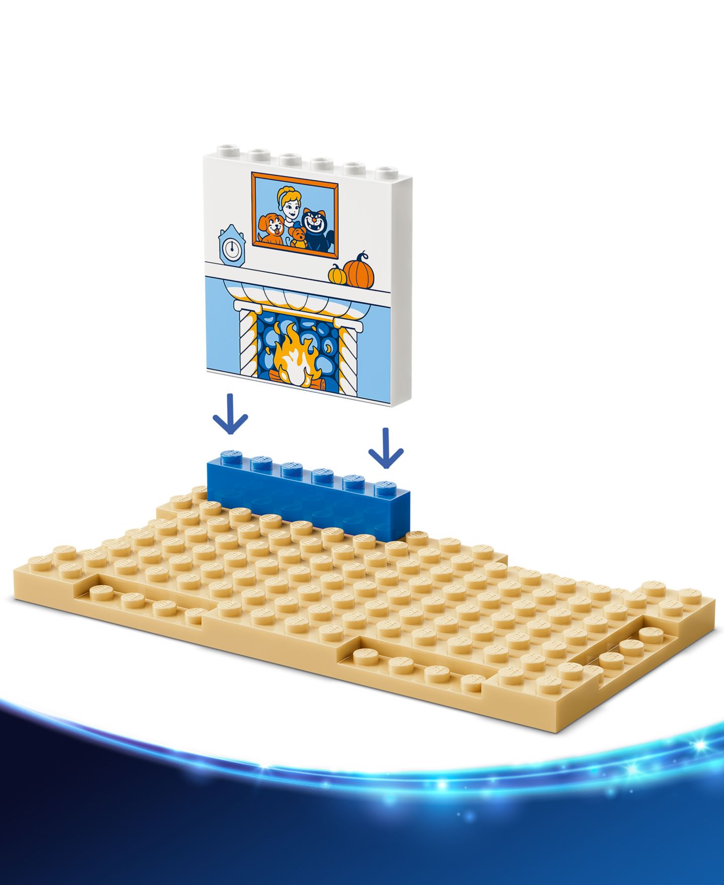 Детские конструкторы LEGO® Disney Princess Cinderella Animal Friends Castle 43283, 149 Pieces — фото 2