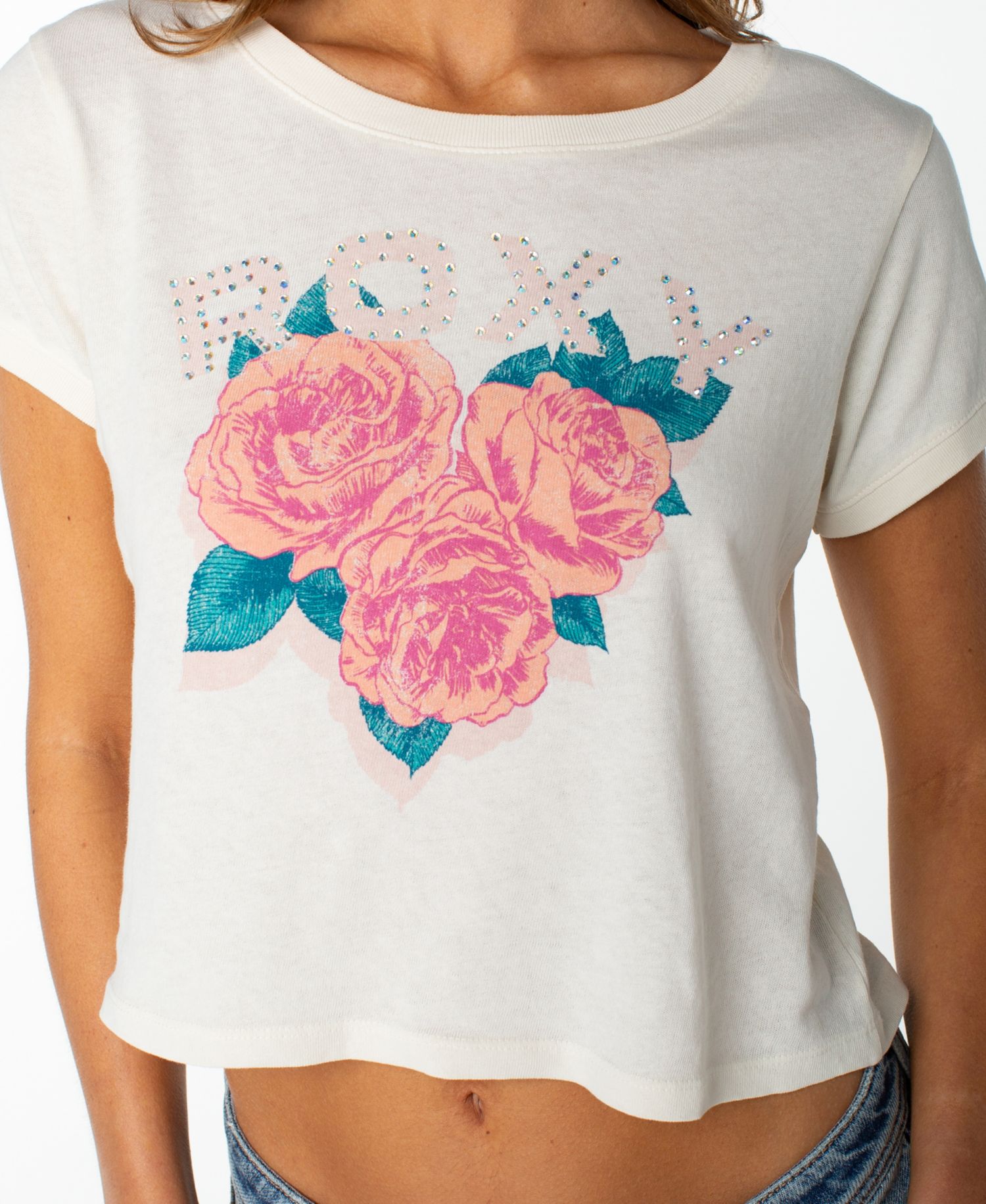 Women's Crop Graphic T-Shirt