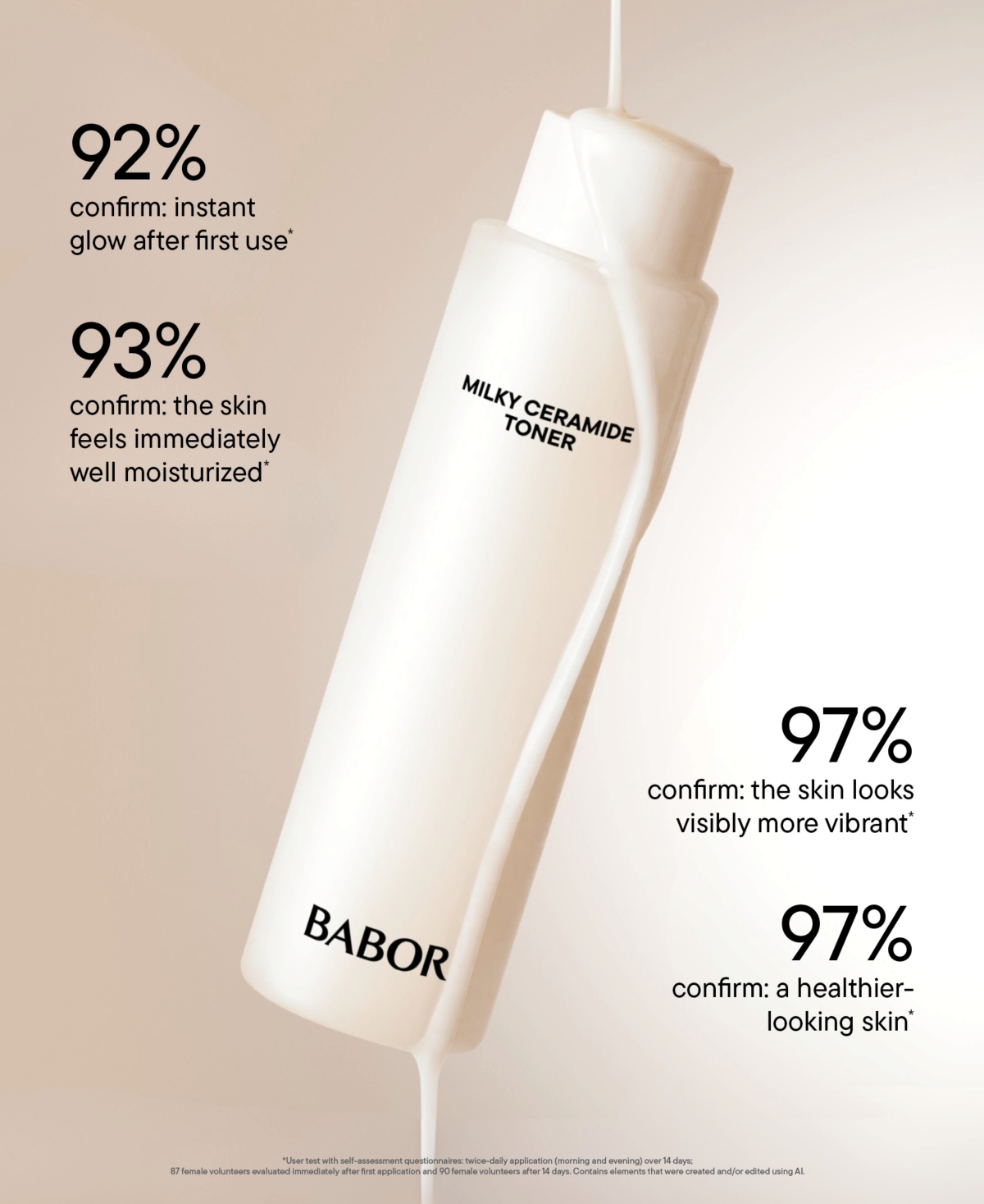 Babor Milky Ceramide Toner, 6.76 oz.