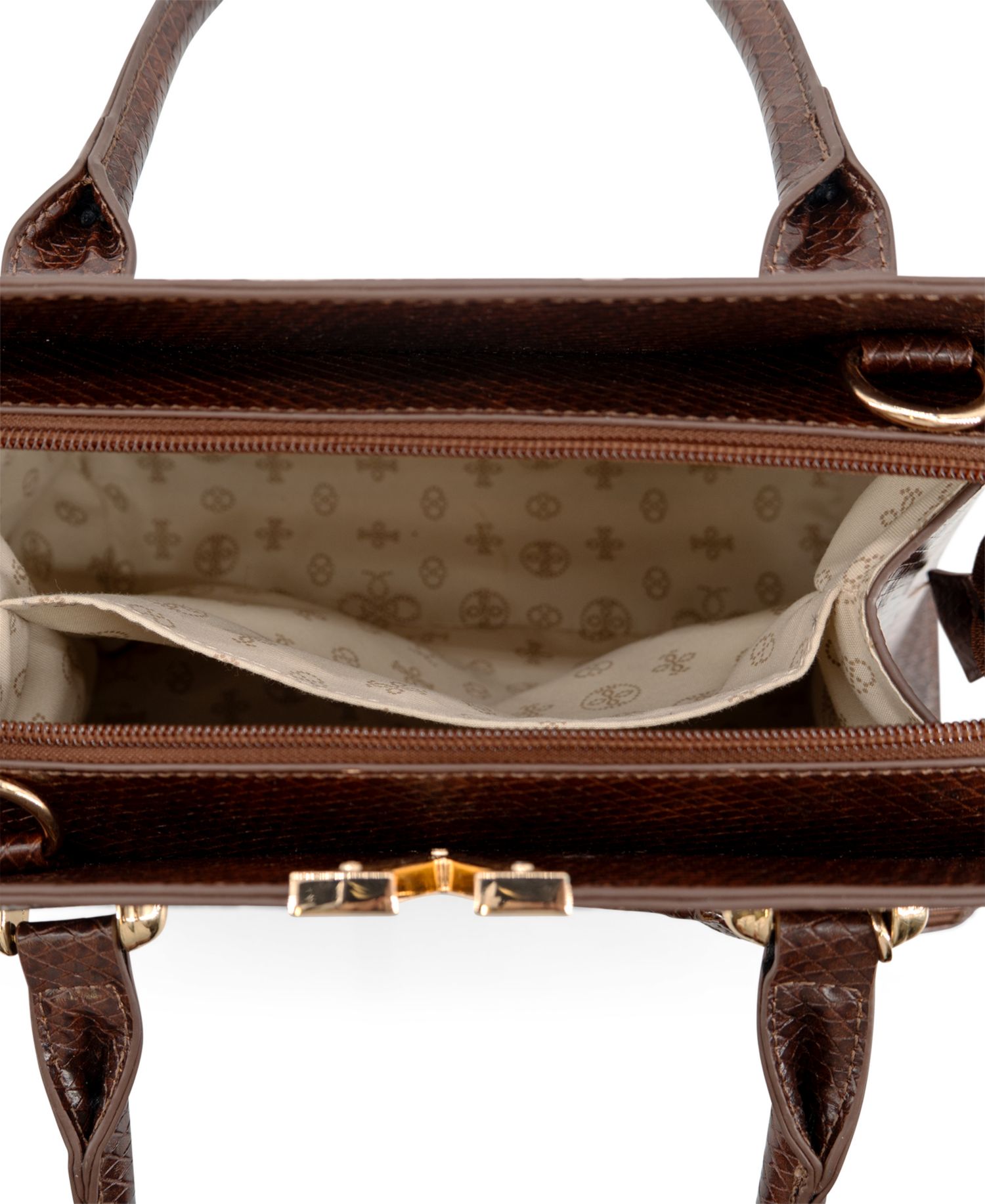 Nyla Structured Medium Satchel Handbag