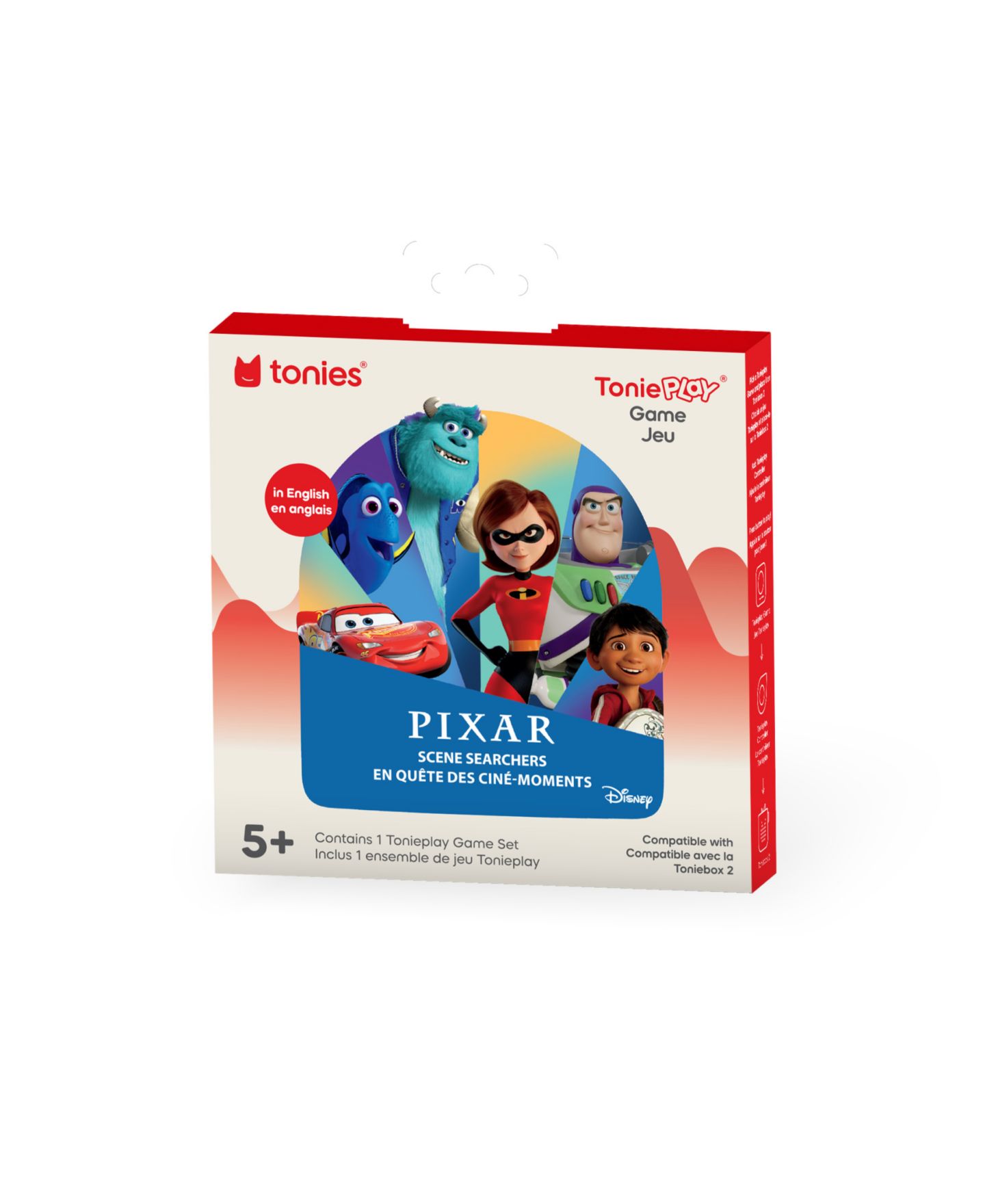 Детские игрушки Tonies Tonieplay® Disney Pixar Scene Searchers 3-Piece Game, Ages 5+ — фото 3
