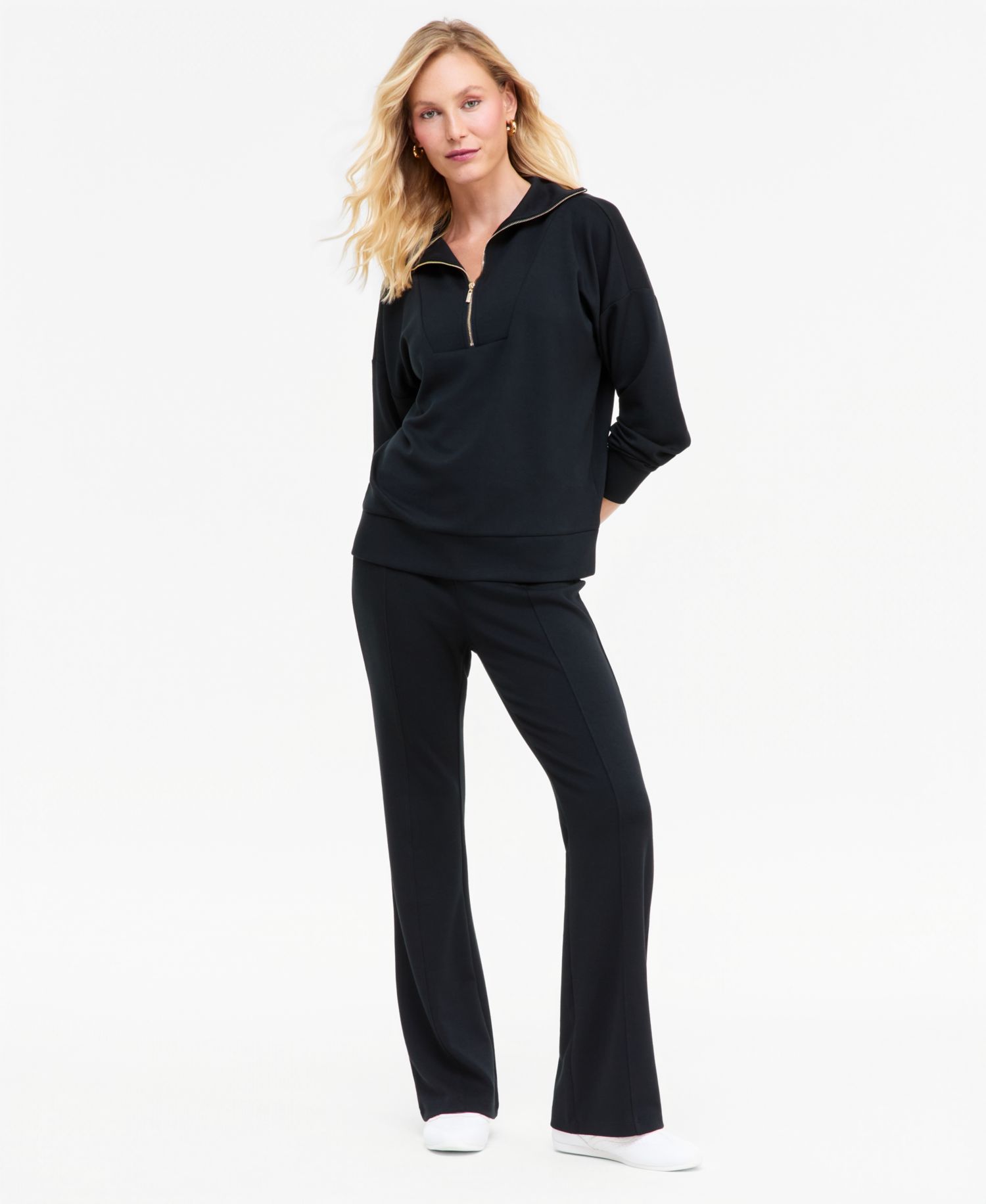 Women's Drawstring Flare Lounge Pants