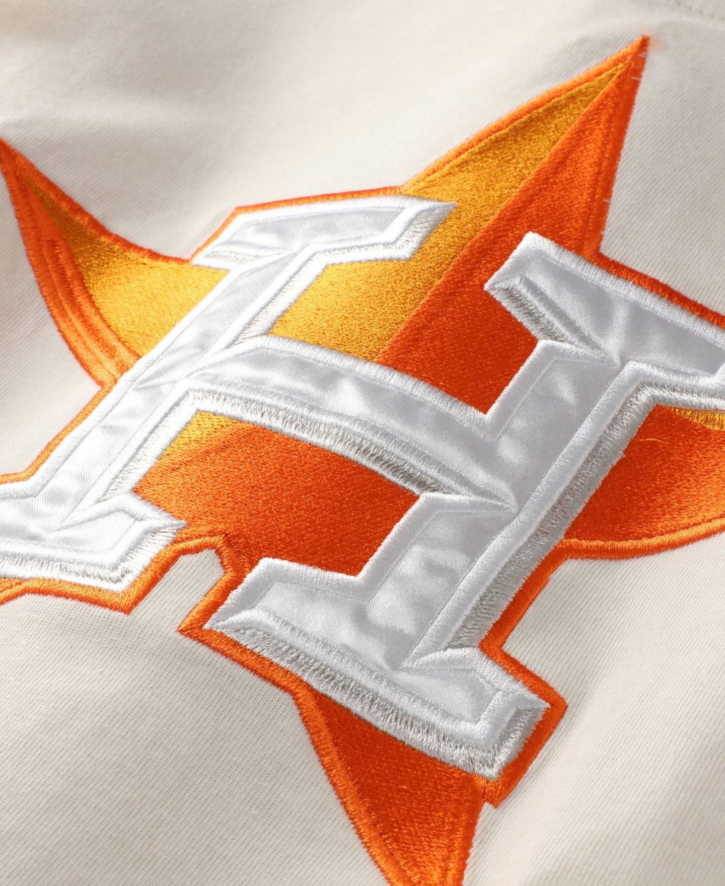 Мужское джерси Fanatics Houston Astros Big & Tall на пуговицах, Cream — фото 5