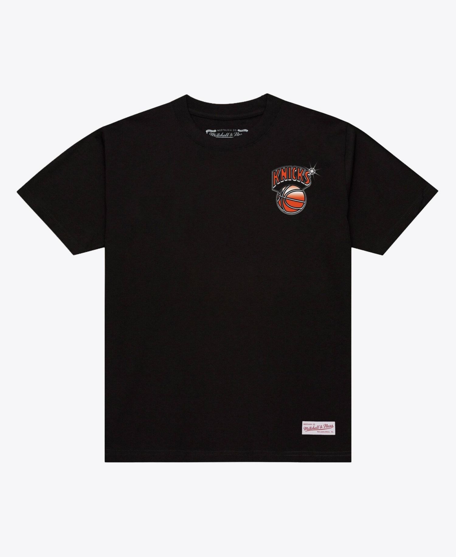 Men's Black New York Knicks Airbrush T-Shirt