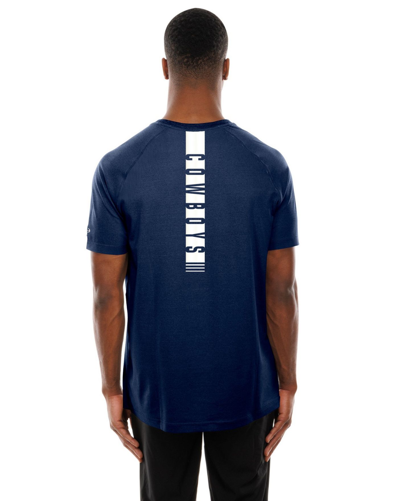 Мужская футболка New Era Navy Dallas Cowboys Functional Fandom Reflective — фото 2