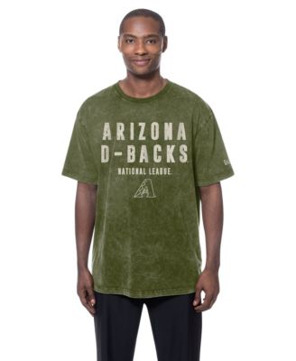 Men's Olive Arizona Diamondbacks 2026 Armed Forces Day T-Shirt
