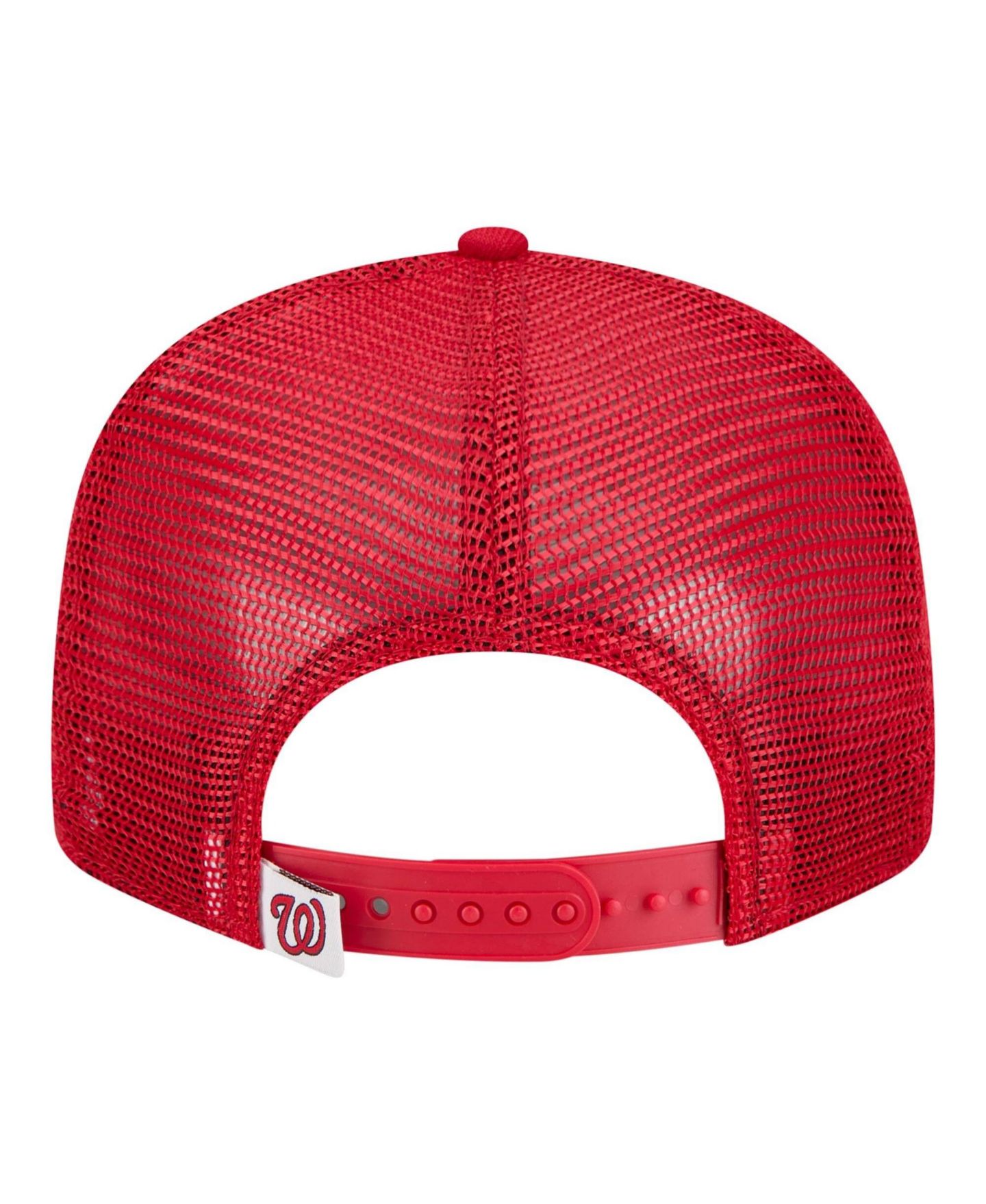 Детская кепка New Era Red Washington Nationals 9FIFTY Trucker Snapback Hat — фото 4