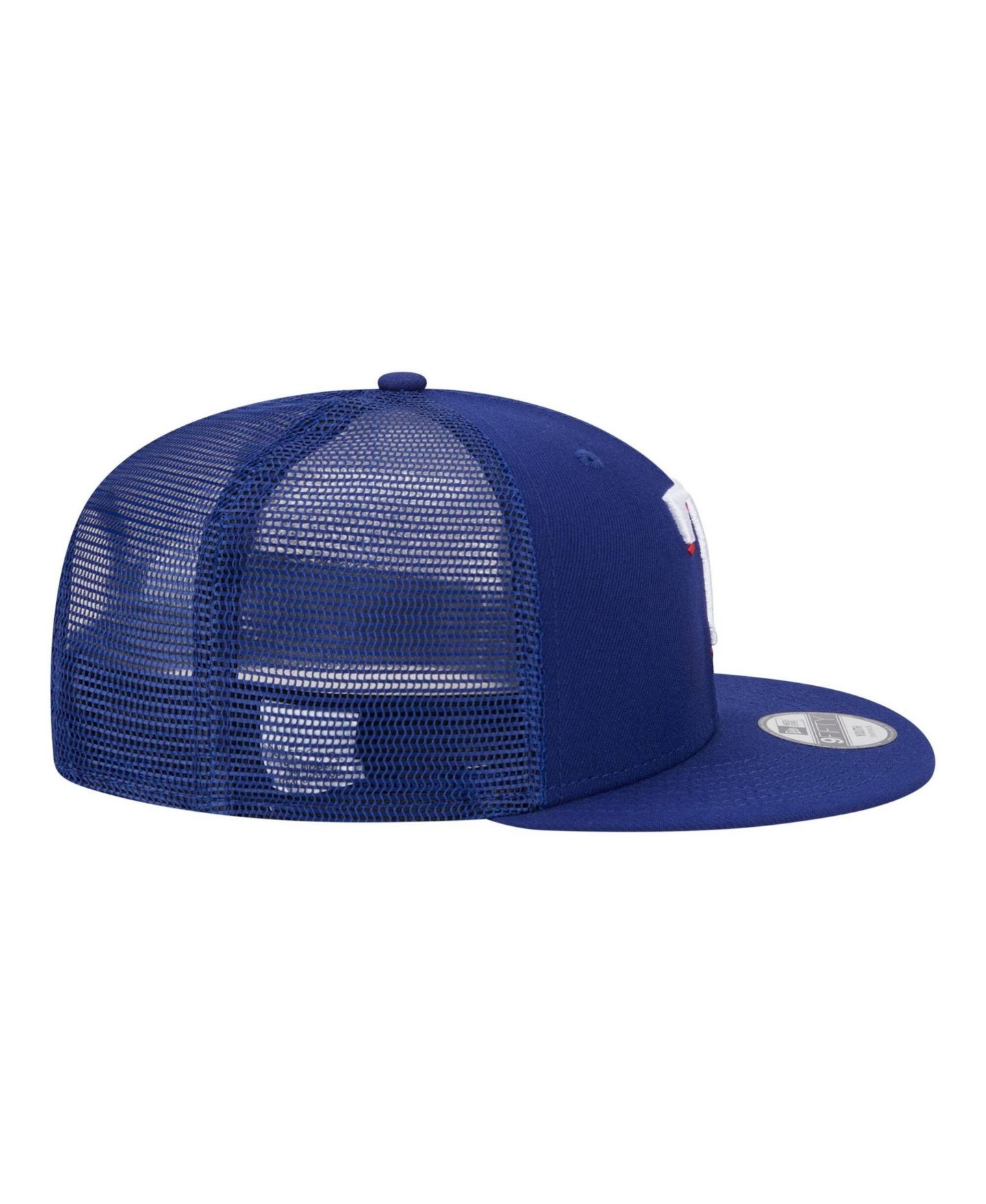 Детская кепка New Era Royal Texas Rangers 9FIFTY Trucker Snapback Hat — фото 7