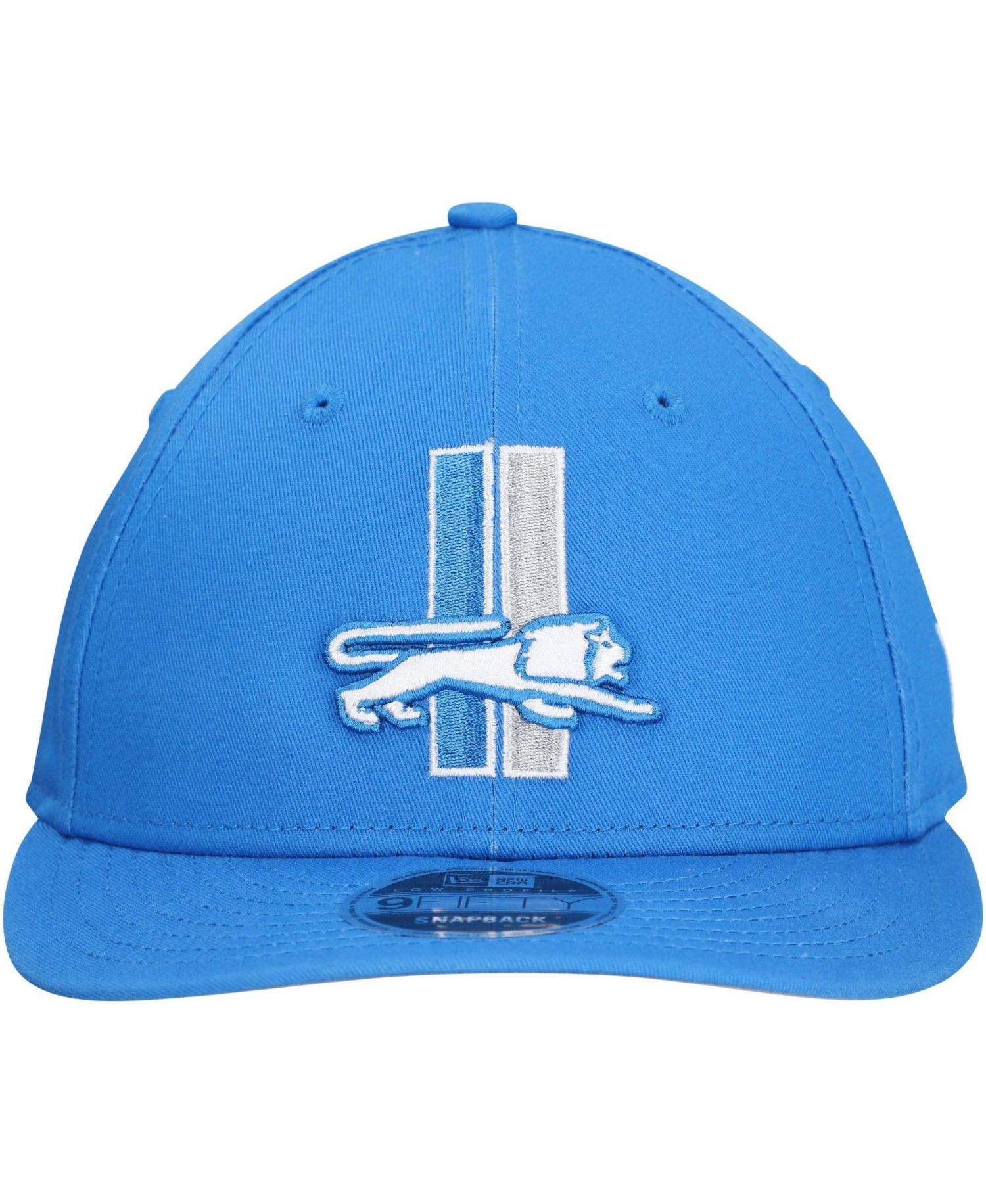 Men's Blue Detroit Lions Main Low Profile 9FIFTY Snapback Hat