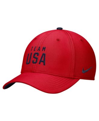 Men's Red Team USA Rise Dri-FIT Flex Hat