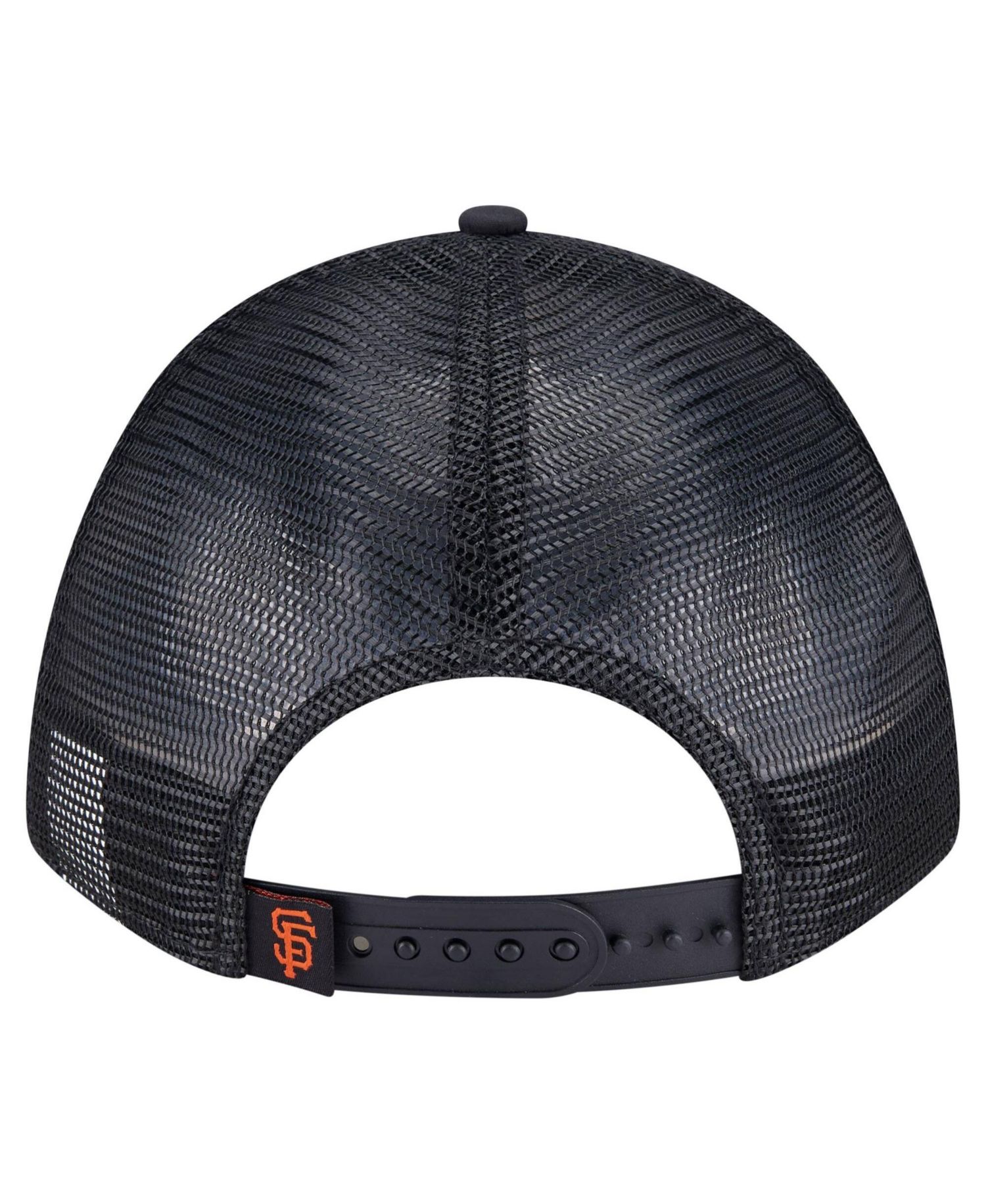 Men's Black San Francisco Giants Minimalist 9FORTY A-Frame Adjustable Hat