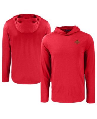 Men's Cardinal Iowa State Cyclones Coastline Epic Comfort Eco Long Sleeve Hoodie T-Shirt