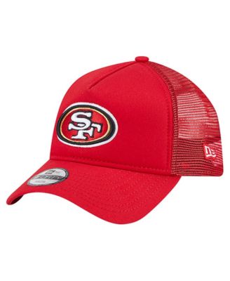 Preschool Scarlet San Francisco 49ers Main A-Frame 9FORTY Adjustable Hat
