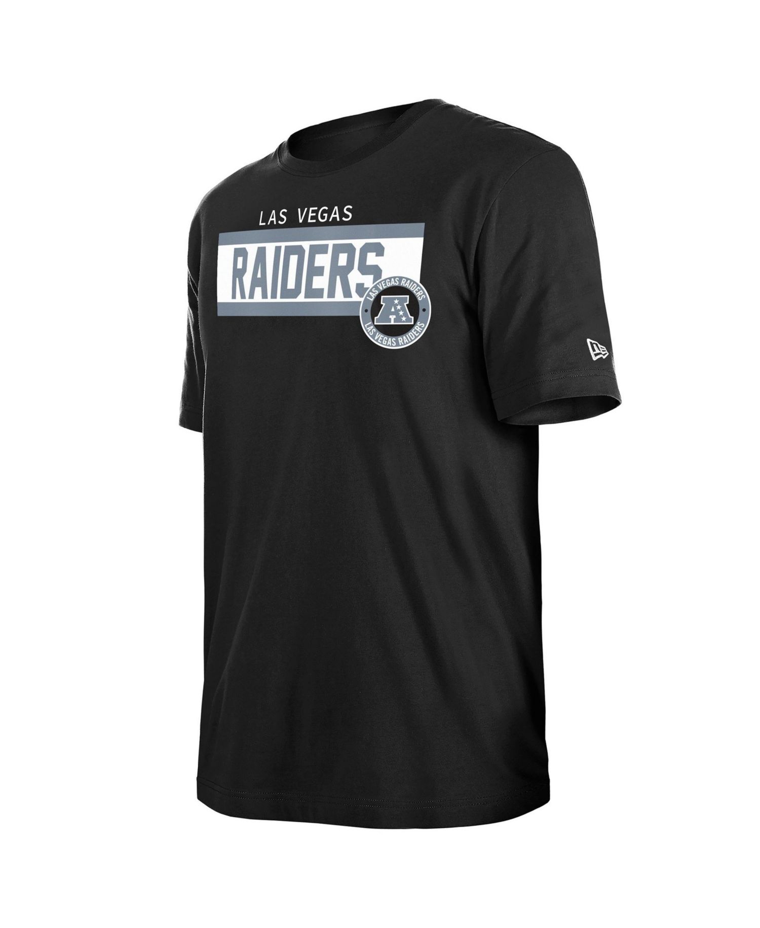 Men's Black Las Vegas Raiders 3rd Down High Density Print T-Shirt