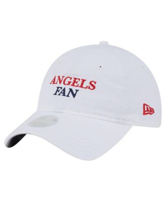 Women's White Los Angeles Angels Team Fan 9TWENTY Adjustable Hat