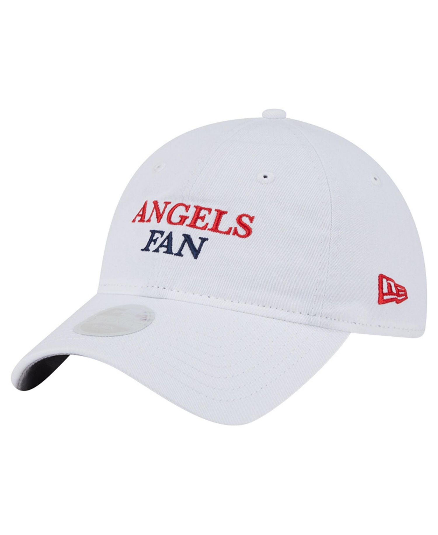 Women's White Los Angeles Angels Team Fan 9TWENTY Adjustable Hat