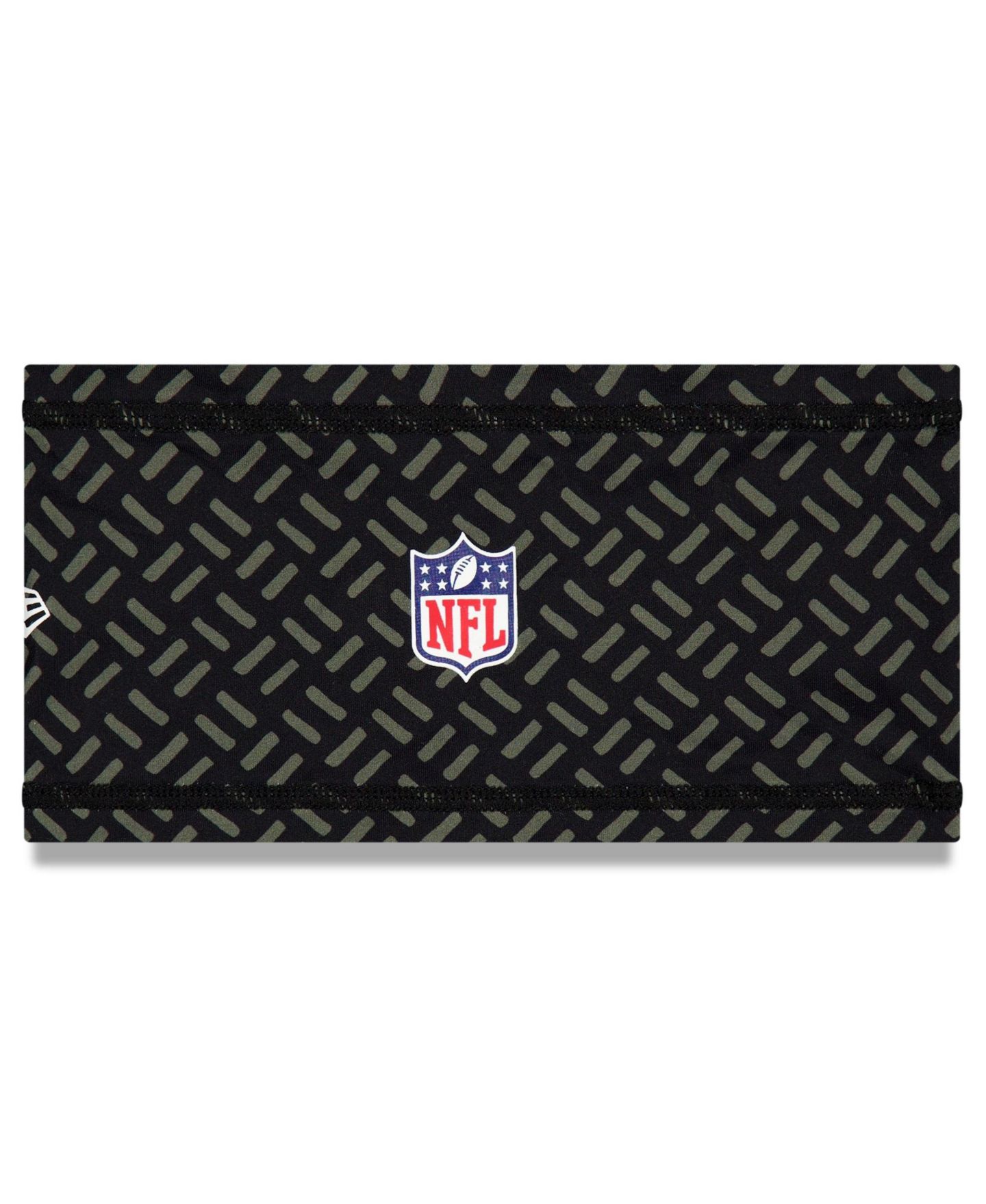 Мужские аксессуары для волос New Era Black New York Jets 2025 Rivalries Collection Sideline Headband — фото 3