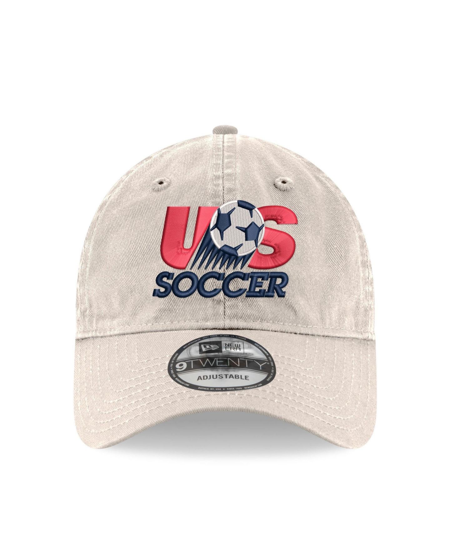 Мужская кепка New Era Tan Usmnt 1993 9TWENTY Adjustable Hat — фото 2