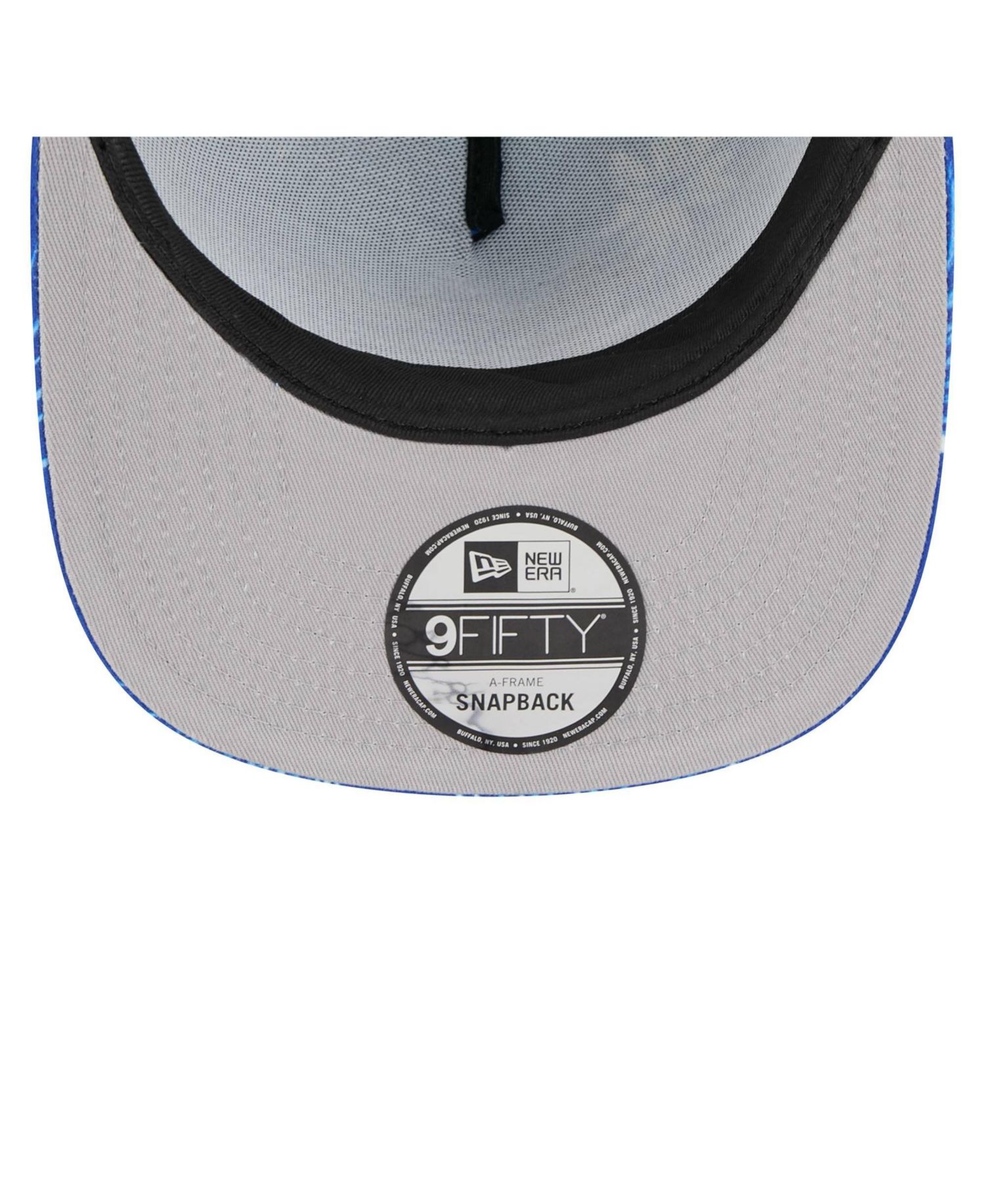 Men's Royal Buffalo Bills Palm Print A-Frame 9FIFTY Snapback Hat