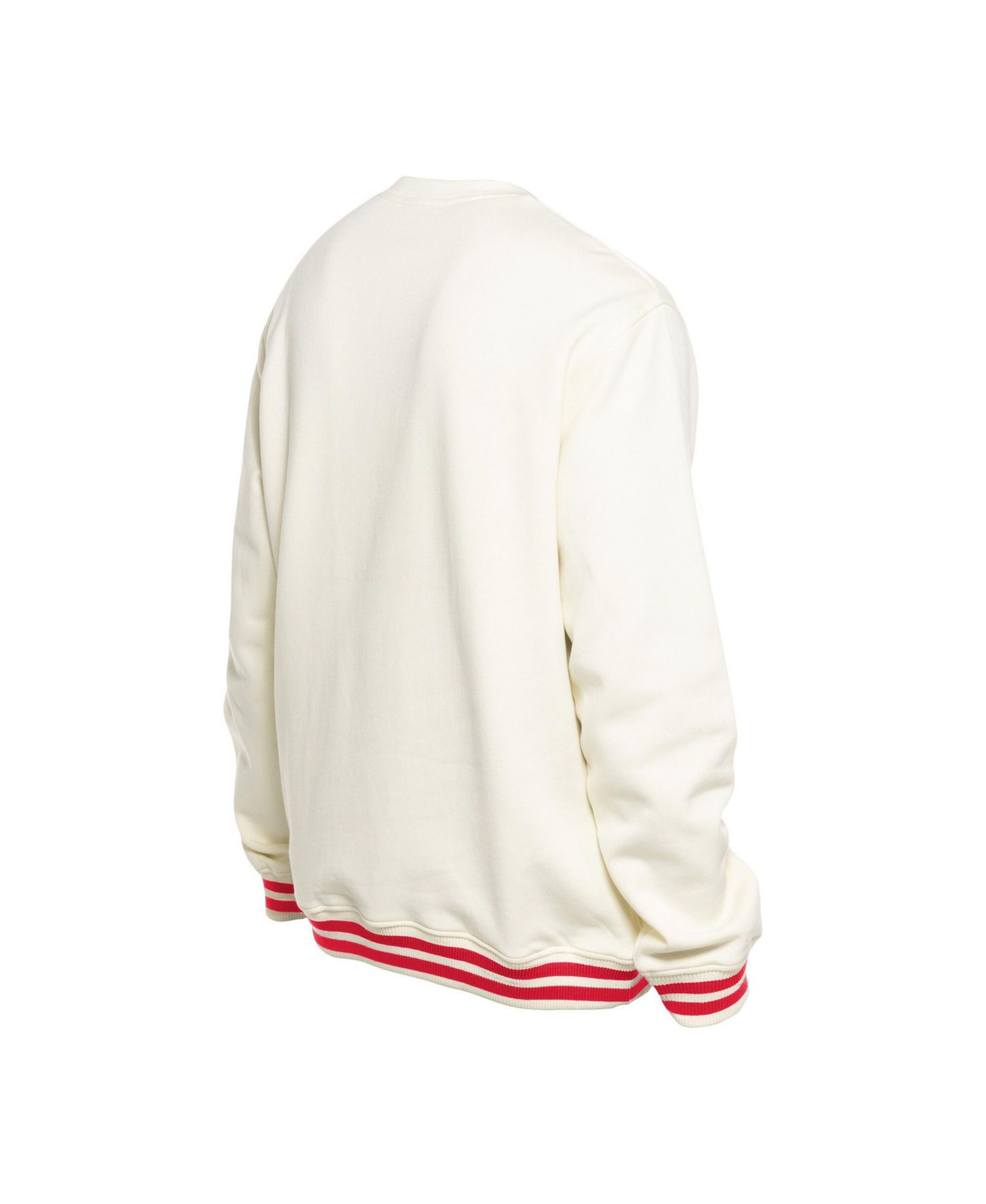 Men's White Cincinnati Reds Throwback Sweatshirt