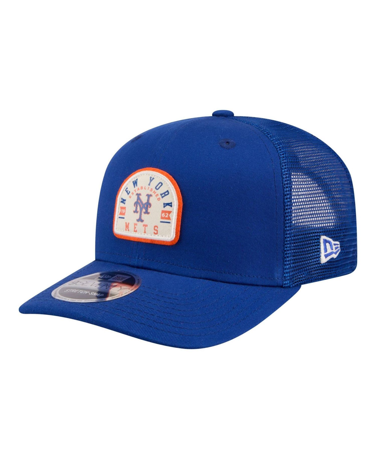 Men's Royal New York Mets Contest 9SEVENTY Adjustable Trucker Hat