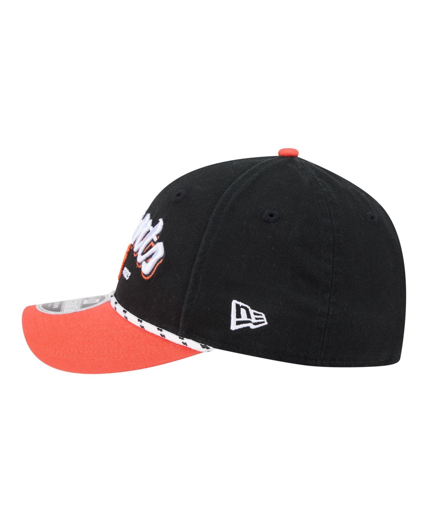 Men's Black/Orange San Francisco Giants Team Loyal 9FORTY M-Crown Adjustable Hat