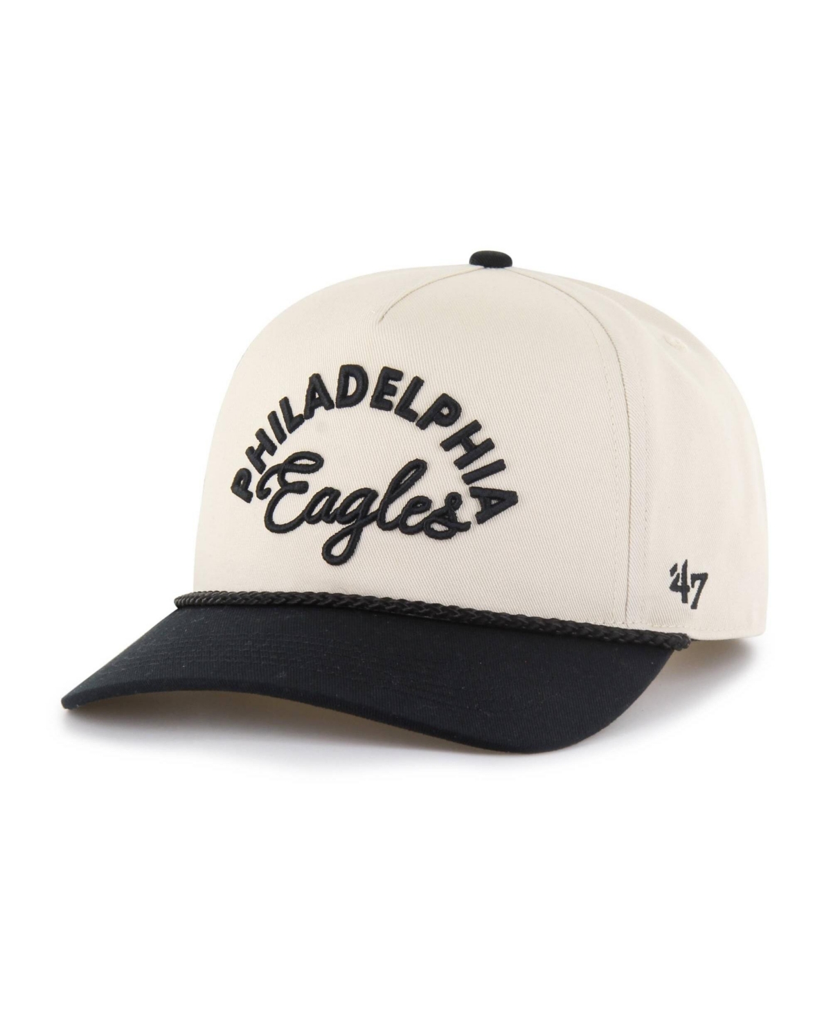 47 Brand Women's Natural Philadelphia Eagles Rope Script Hitch Adjustable Hat - Natural