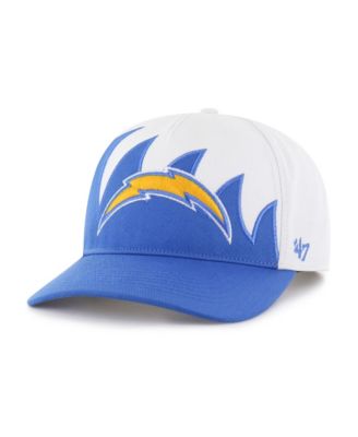 Men's White Los Angeles Chargers Jagged Hitch Adjustable Hat