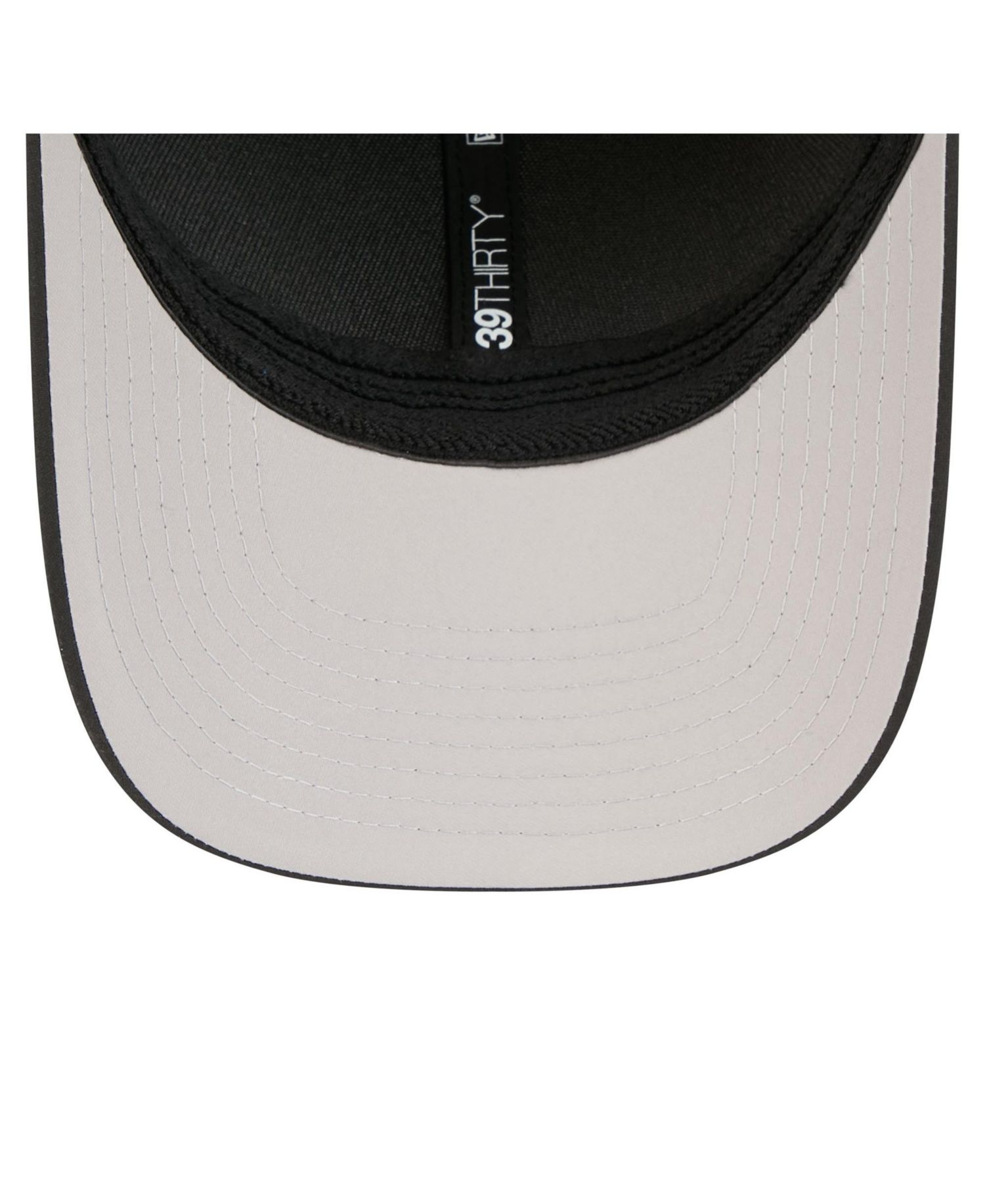 Men's Black Baltimore Orioles Metallic 39THIRTY M-Crown Flex Hat