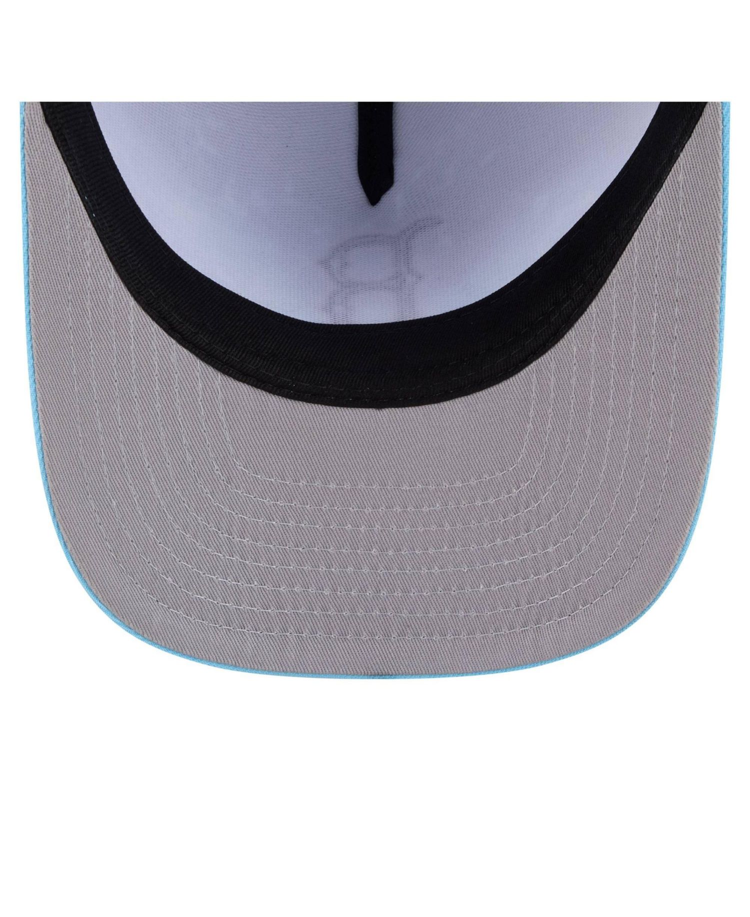 Men's Light Blue Boston Red Sox Deep Water Pre-Curved 9FIFTY A-Frame Snapback Hat