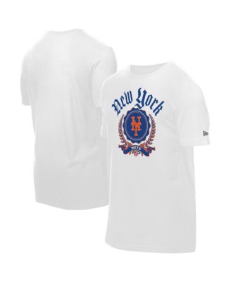 Men's White New York Mets Fleur Domestic T-Shirt