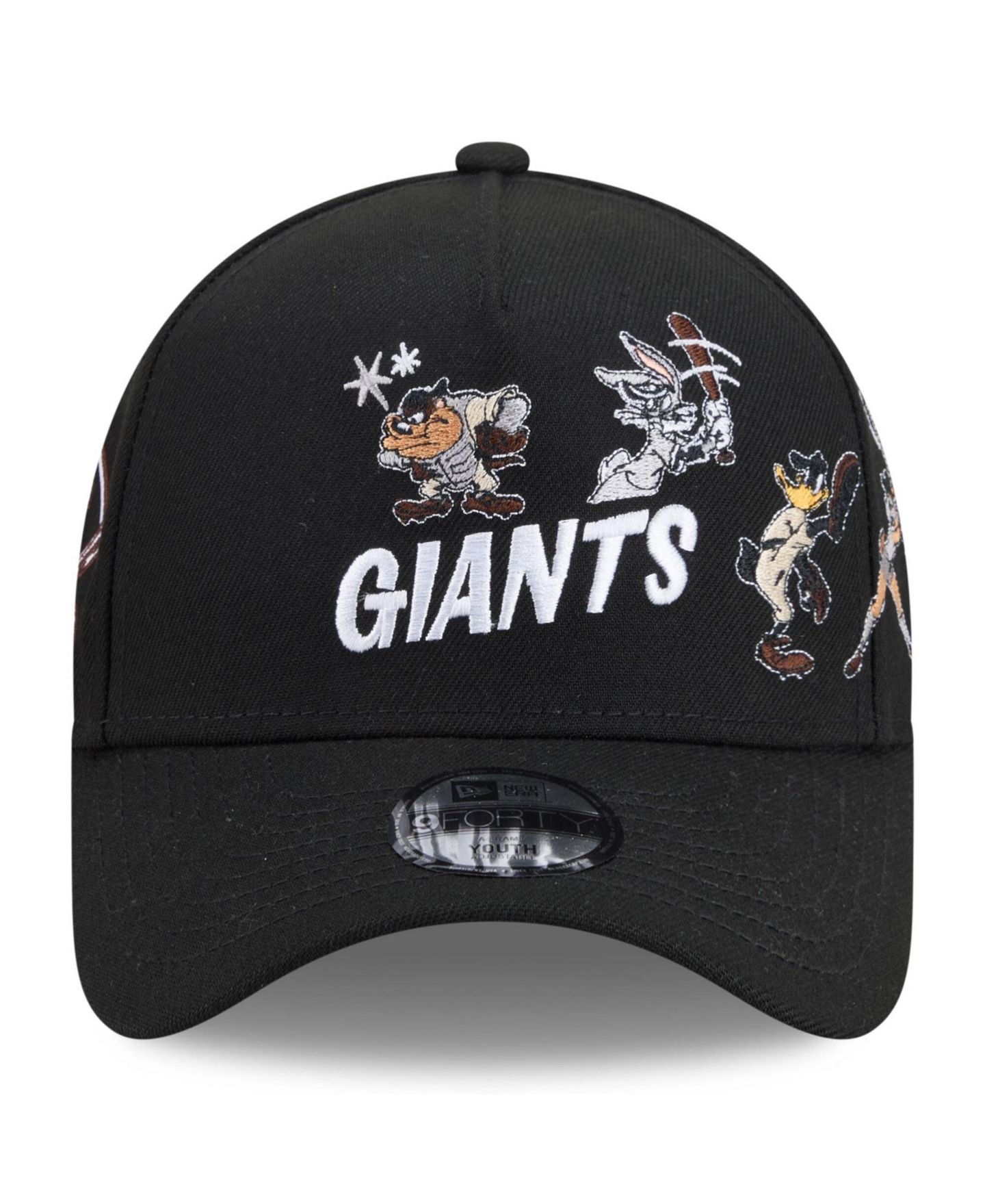Детская кепка New Era Black San Francisco Giants Looney Tunes A-Frame 9FORTY Adjustable Hat — фото 2