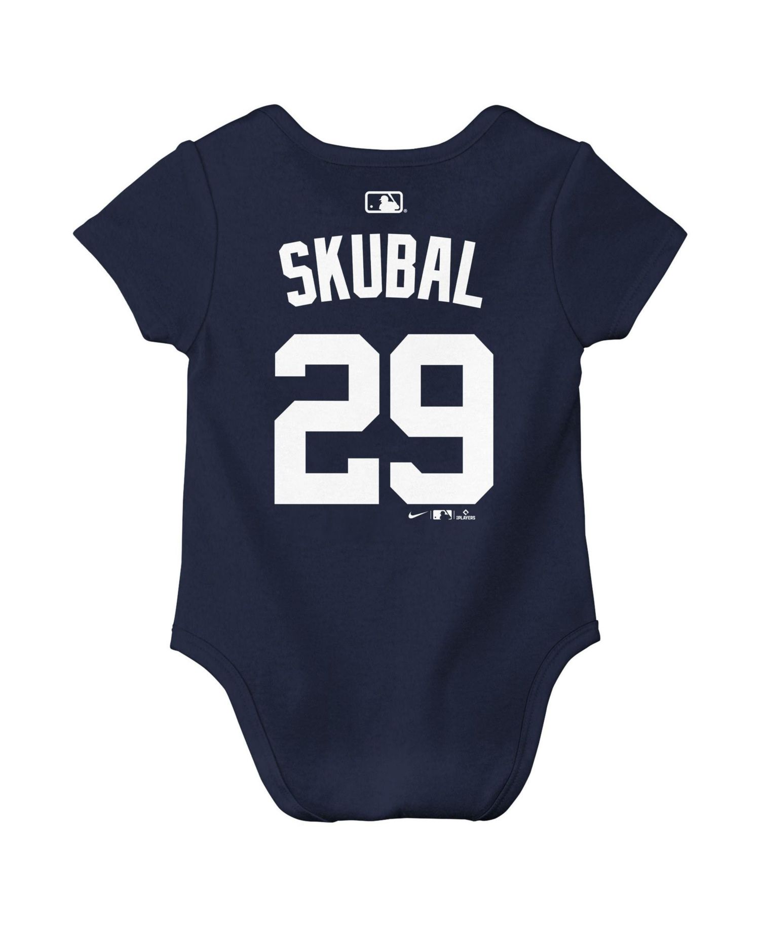 Baby Boys and Girls Tarik Skubal Navy Detroit Tigers Name & Number Bodysuit
