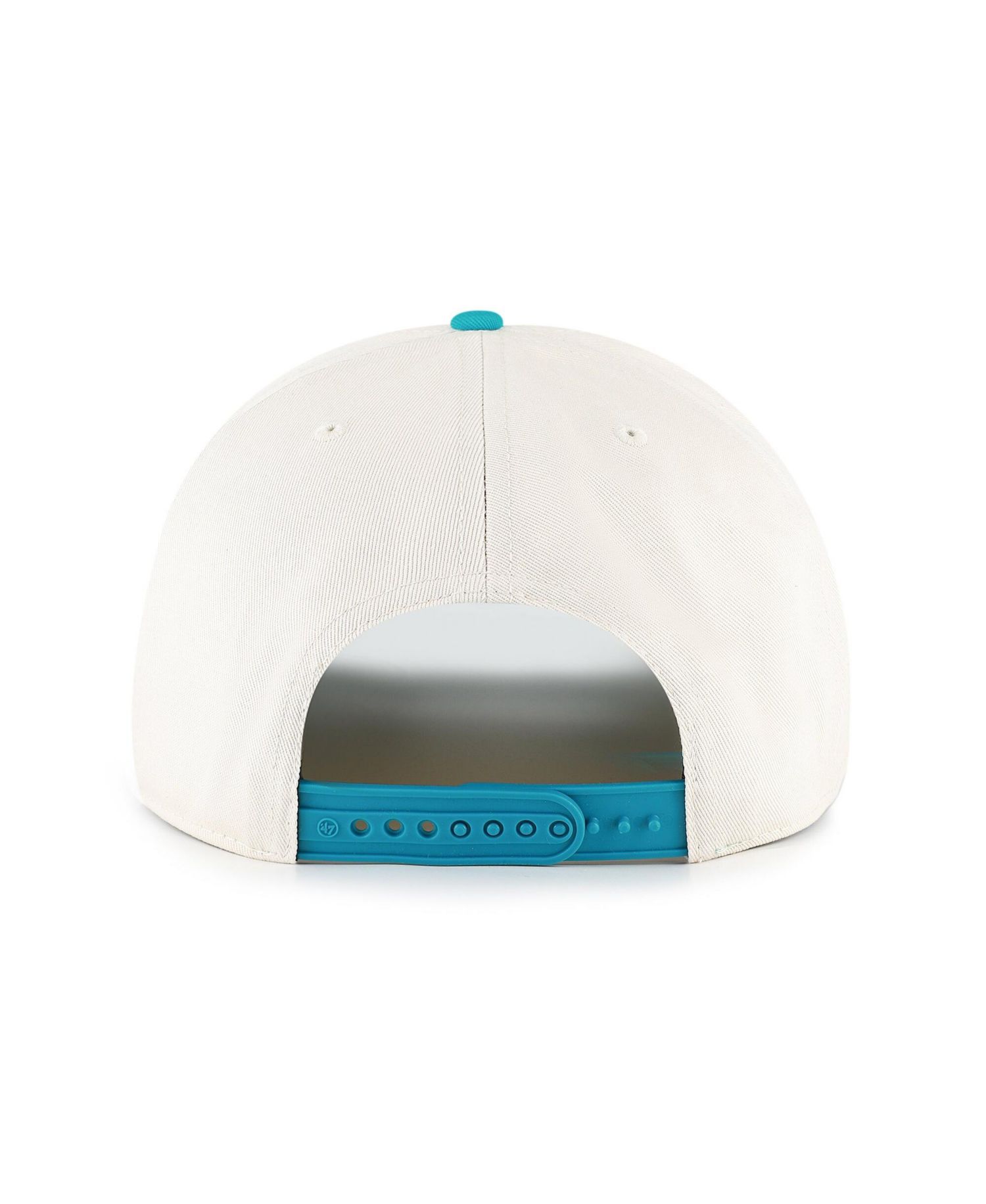 Men's Natural Miami Dolphins Frame Out Two Tone Hitch Adjustable Hat
