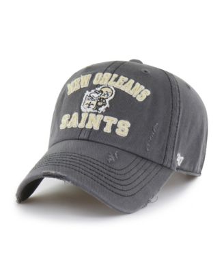Men's Charcoal New Orleans Saints Seymoore Clean Up Adjustable Hat