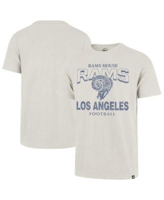 Men's Natural Los Angeles Rams Head On Scrum T-Shirt