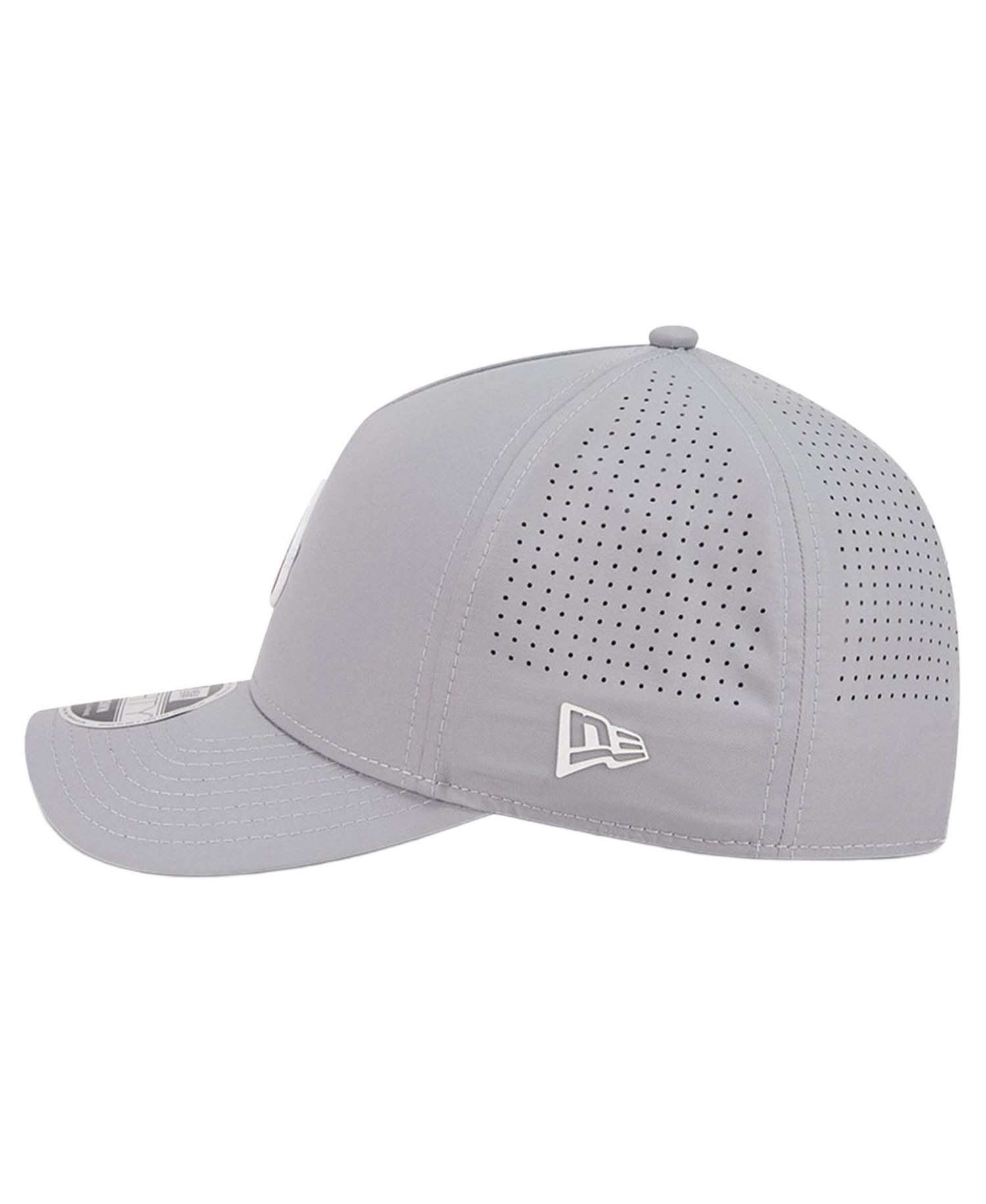 Men's Gray Baltimore Orioles Micro Logo 9FORTY M-Crown A-Frame Adjustable Hat