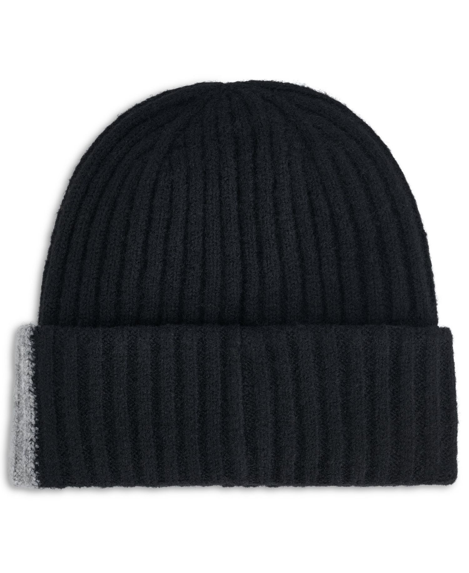Women's Colorblock Fold Over Cuff Beanie