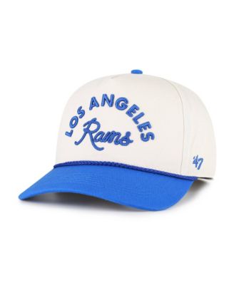 Women's Natural Los Angeles Rams Rope Script Hitch Adjustable Hat