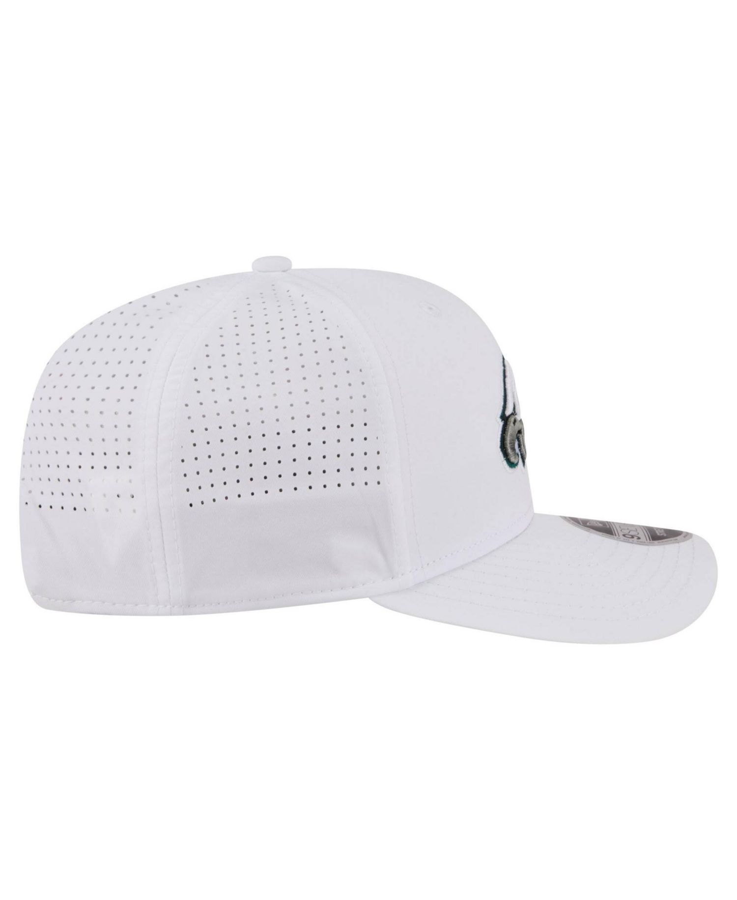 Men's White Philadelphia Eagles Name Plate 9SEVENTY Adjustable Hat