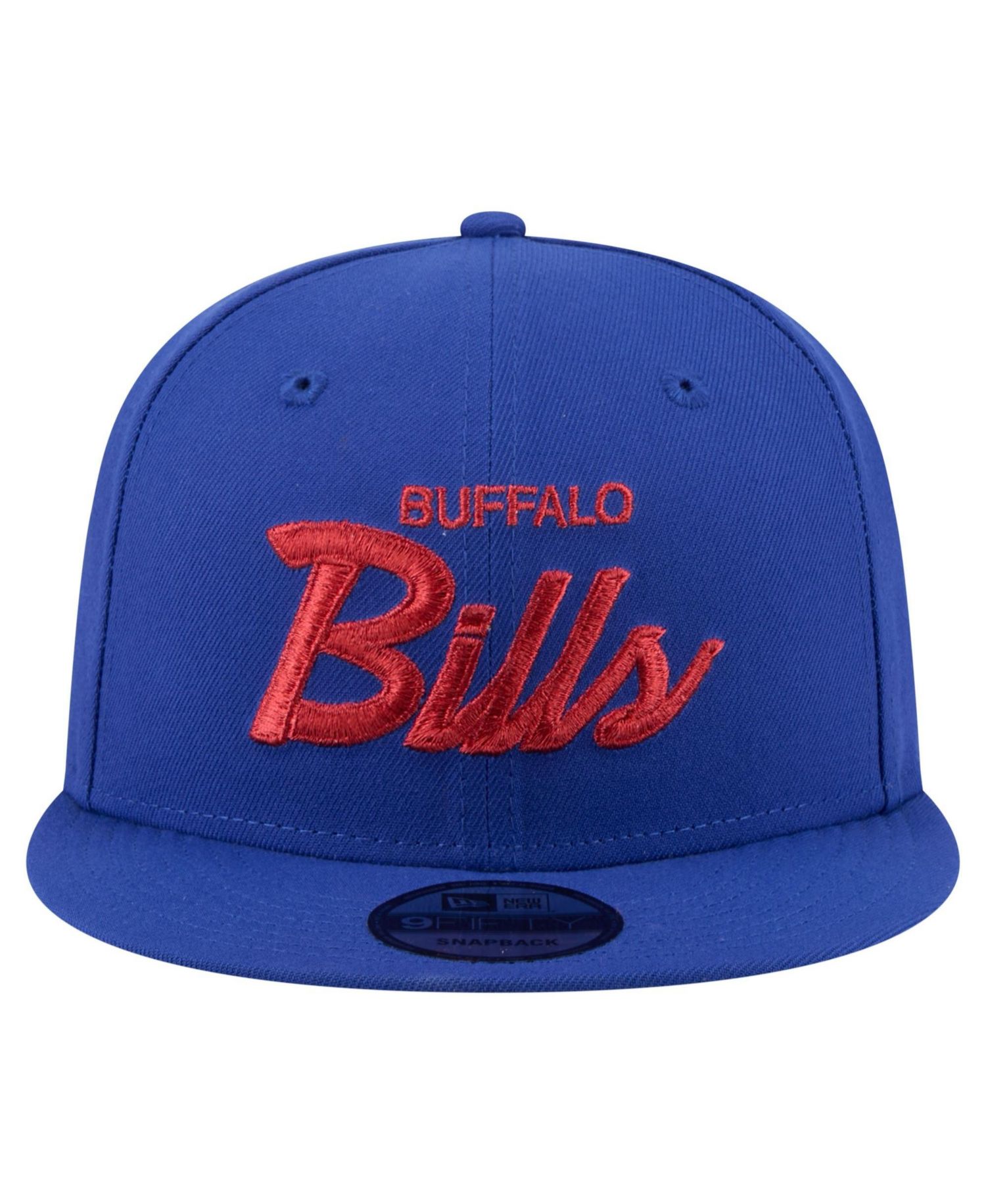 Men's Royal Buffalo Bills Core Team Script 9FIFTY Snapback Hat