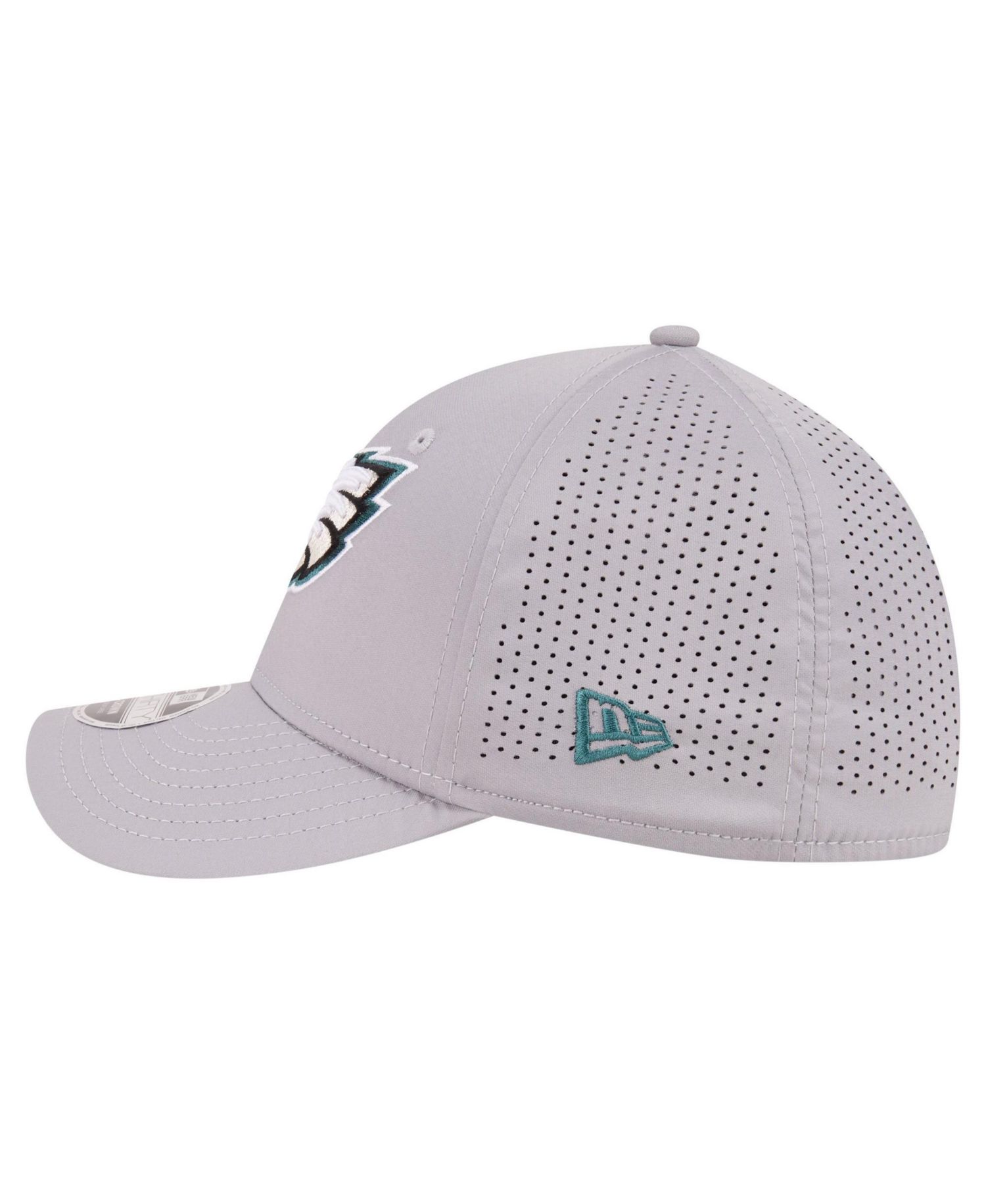 Men's Gray Philadelphia Eagles 39THIRTY M-Crown Flex Fit Hat