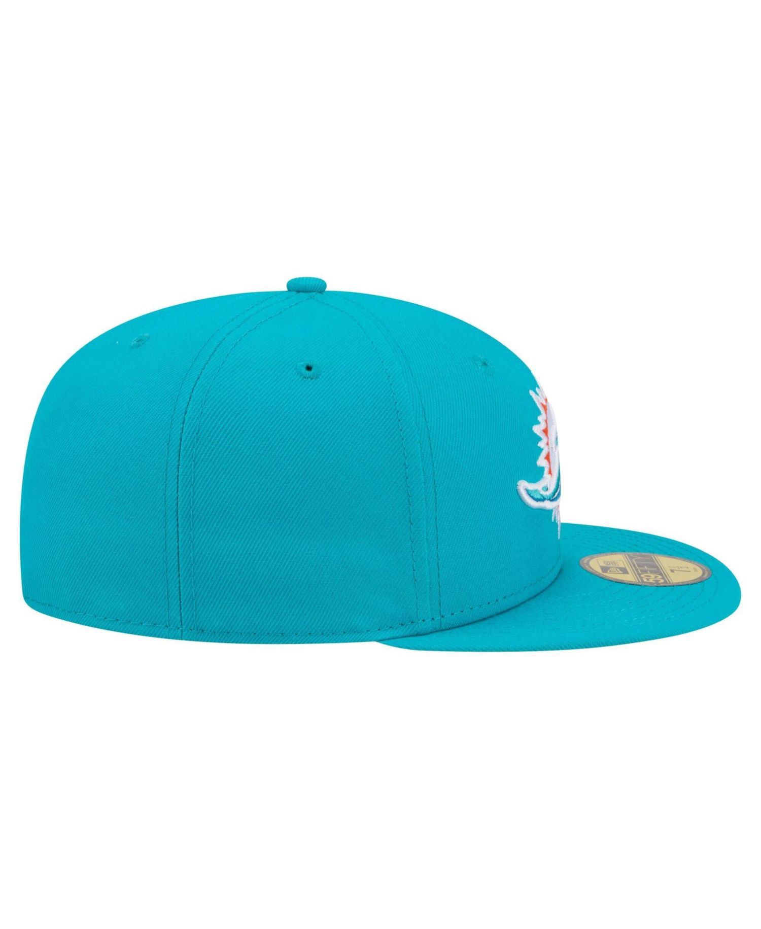 Men's Aqua Miami Dolphins 59FIFTY Fitted Hat