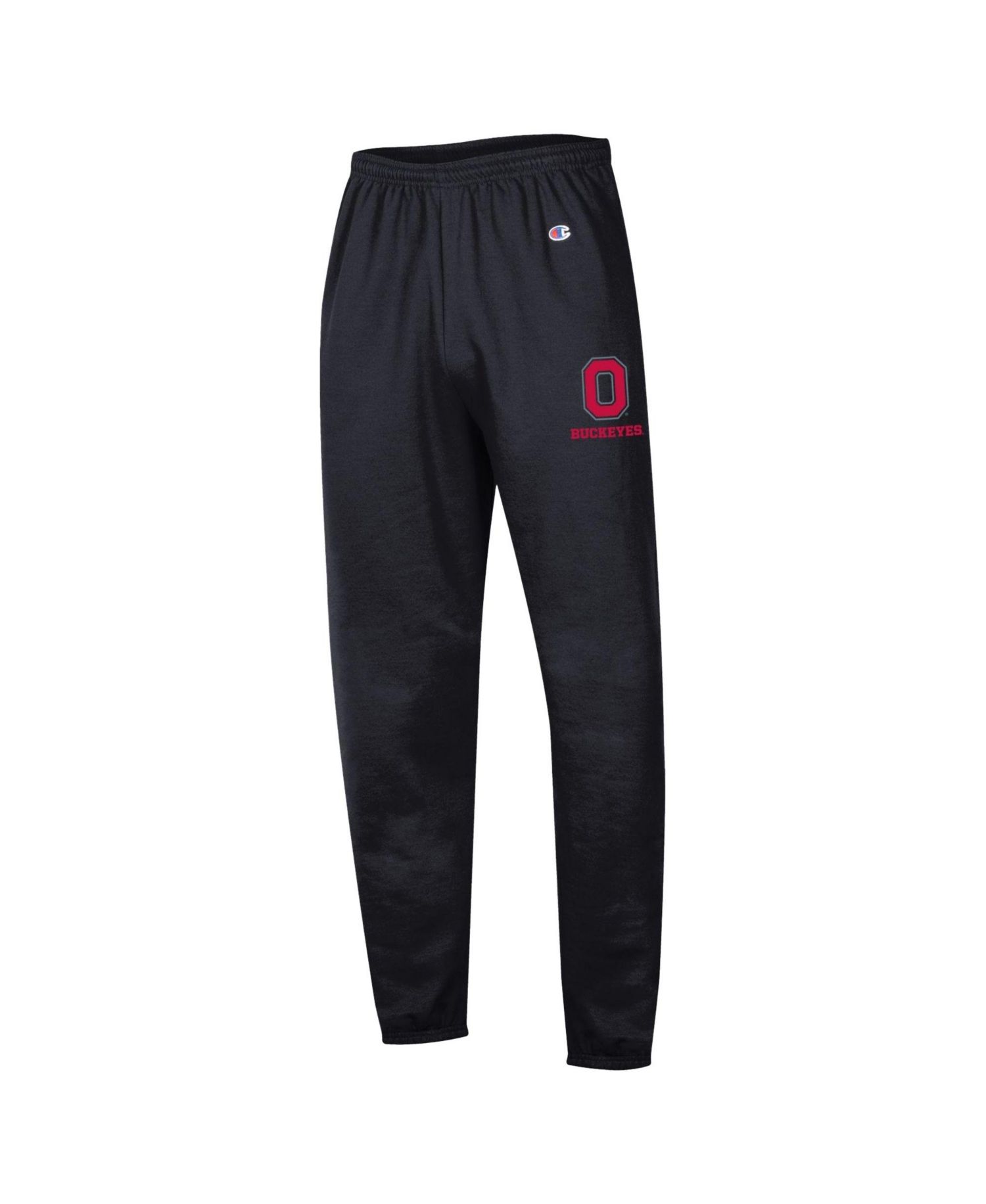 Men's Black Ohio State Buckeyes Power blend Banded Fleece Sweatpants
