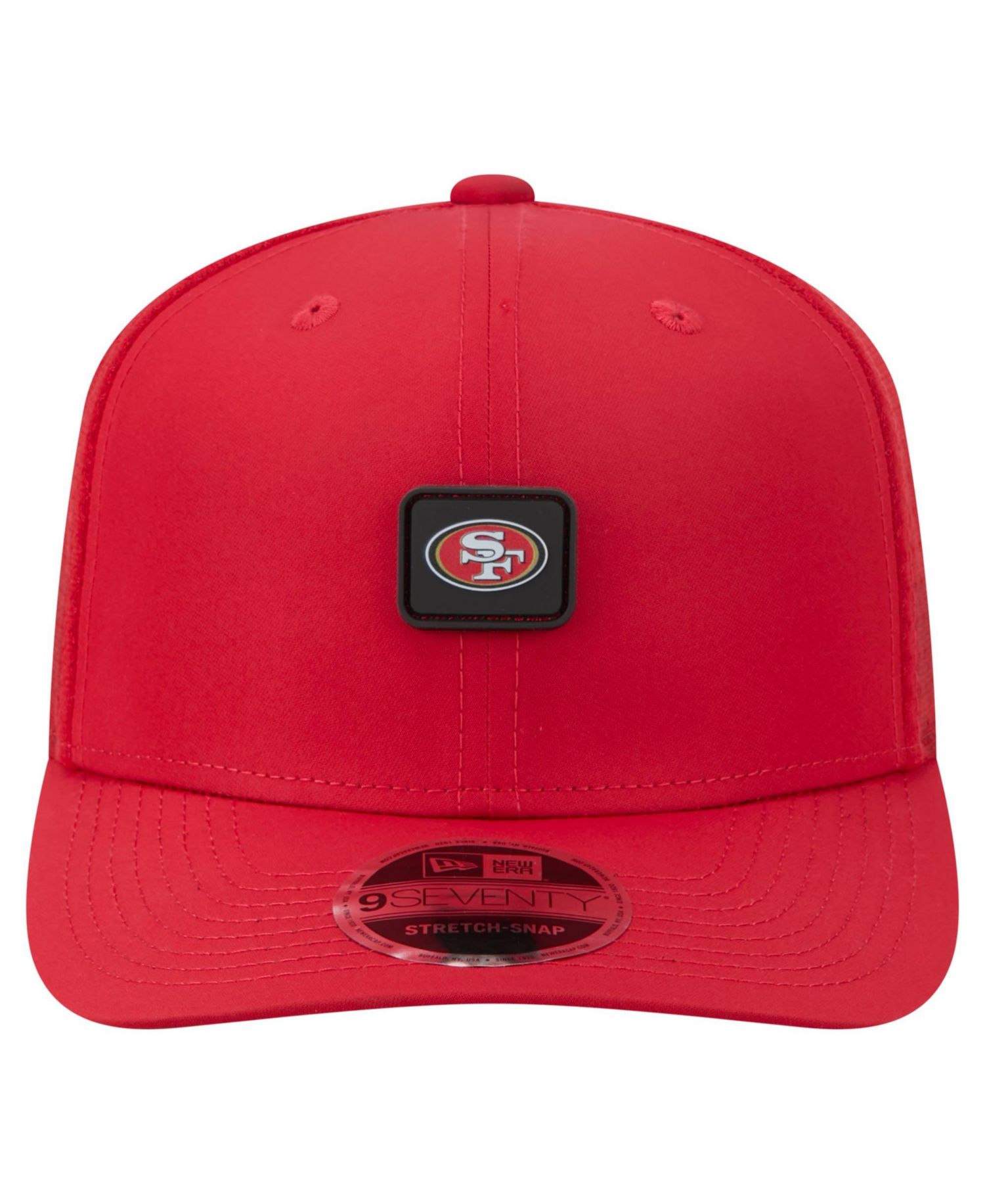 Men's Scarlet San Francisco 49ers Micro Badge 9SEVENTY Adjustable Hat