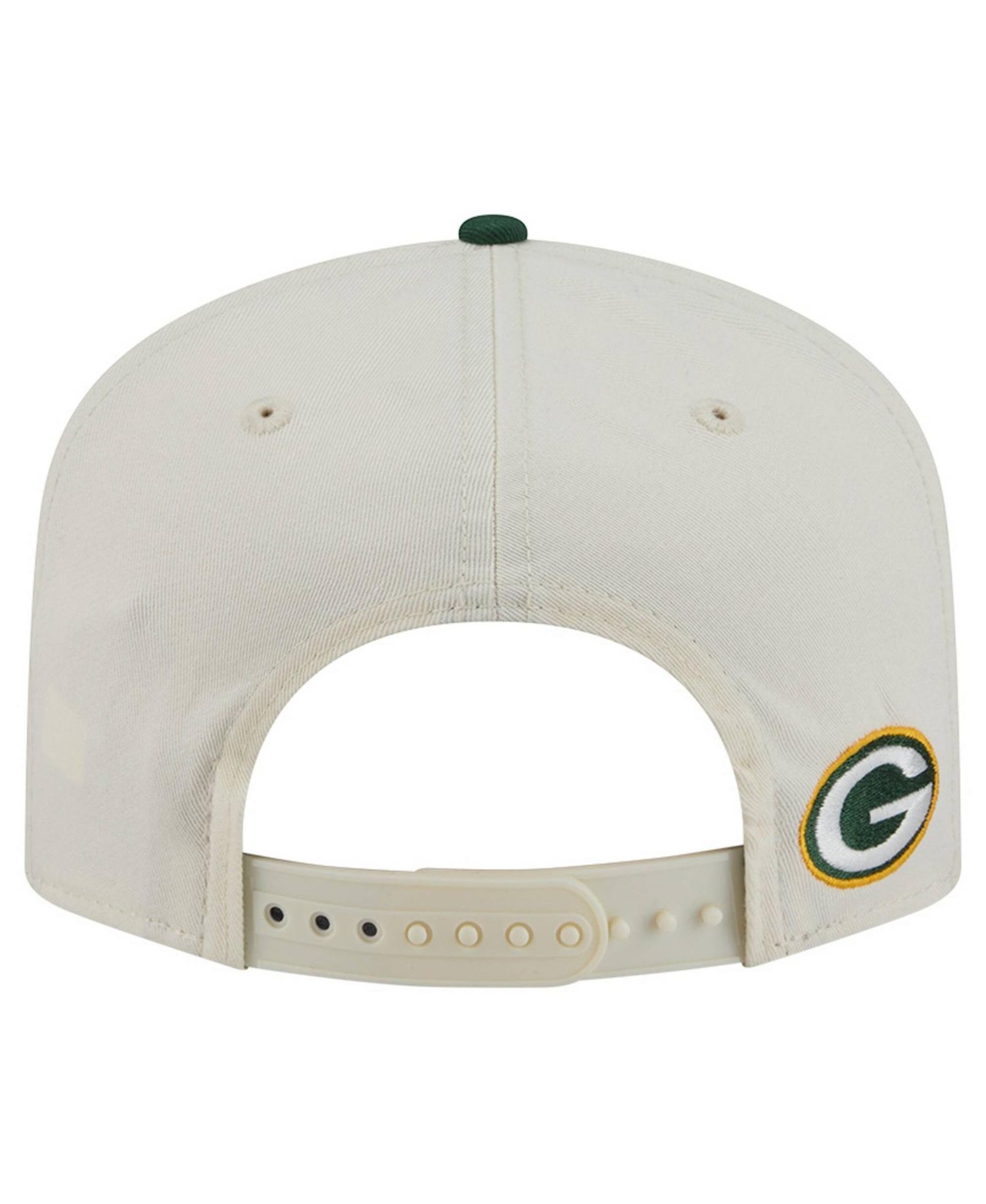 Men's Cream Green Bay Packers Script 19TWENTY Adjustable Hat