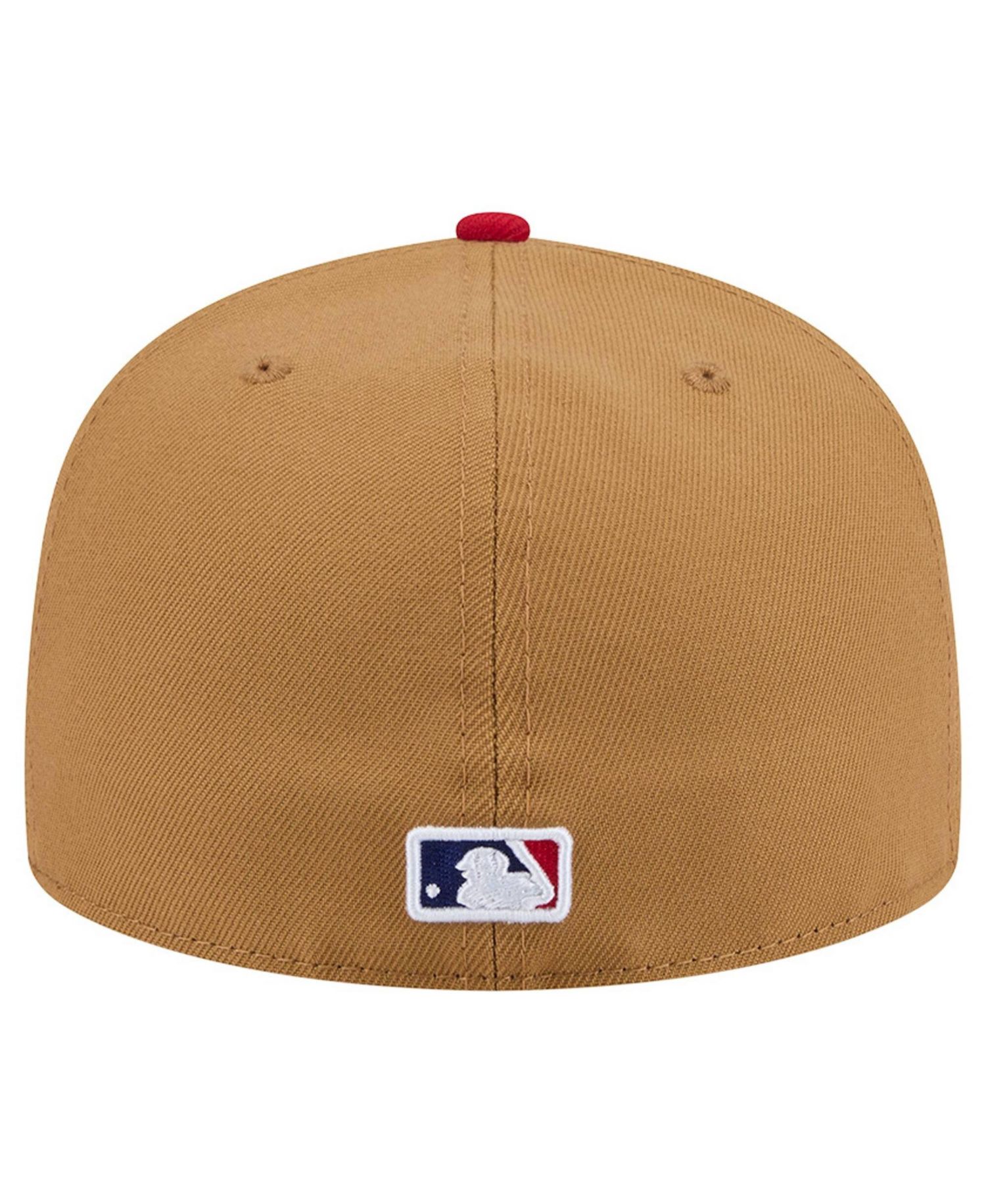Men's Tan Philadelphia Phillies Fruit Sticker 59FIFTY Fitted Hat