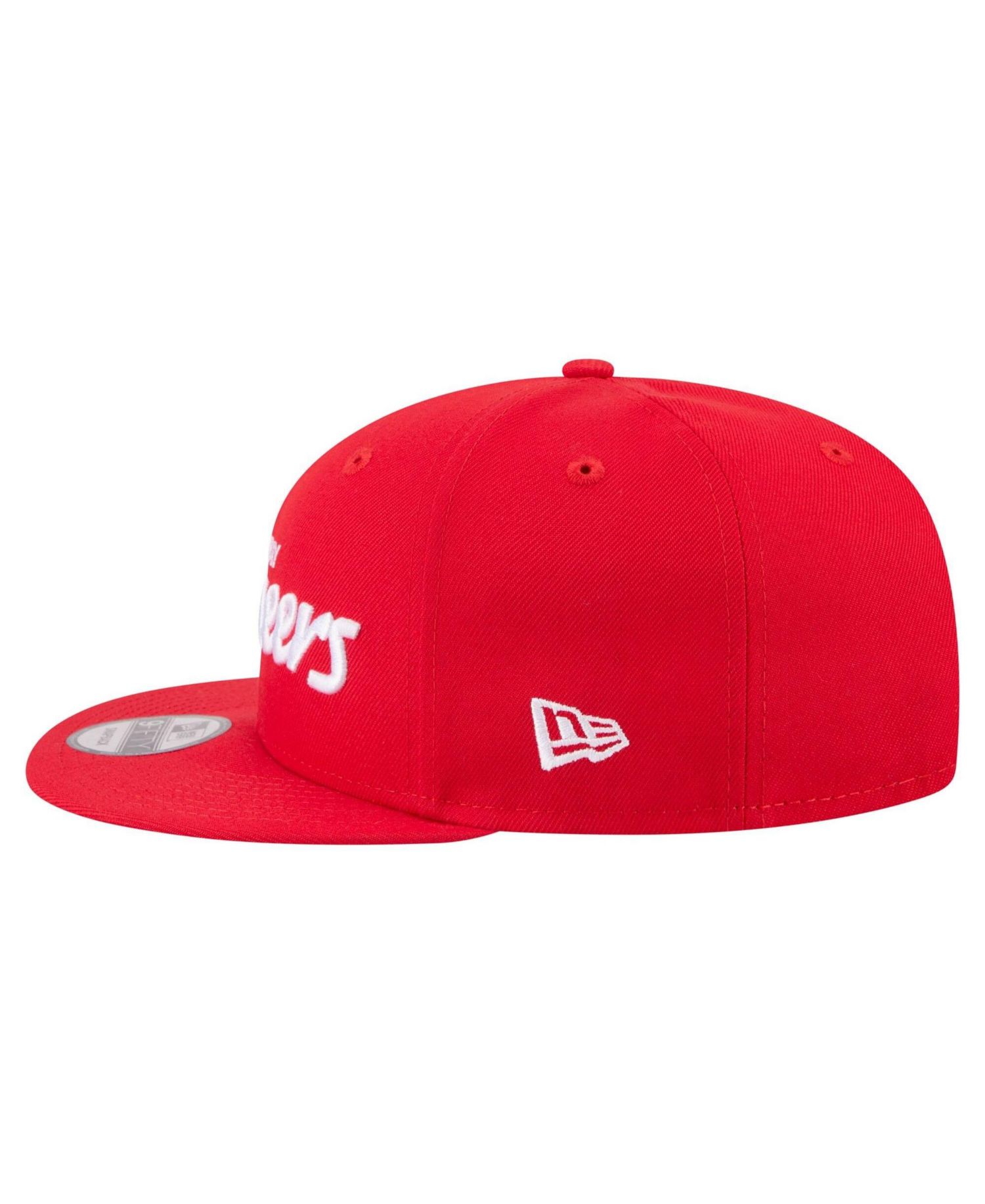 Men's Red Tampa Bay Buccaneers Core Team Script 9FIFTY Snapback Hat