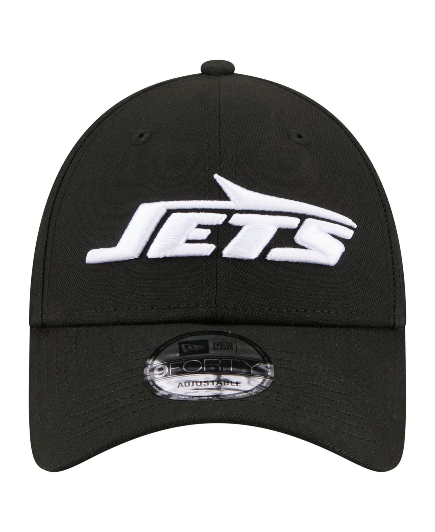 Men's Black New York Jets Core Team 9FORTY Adjustable Hat
